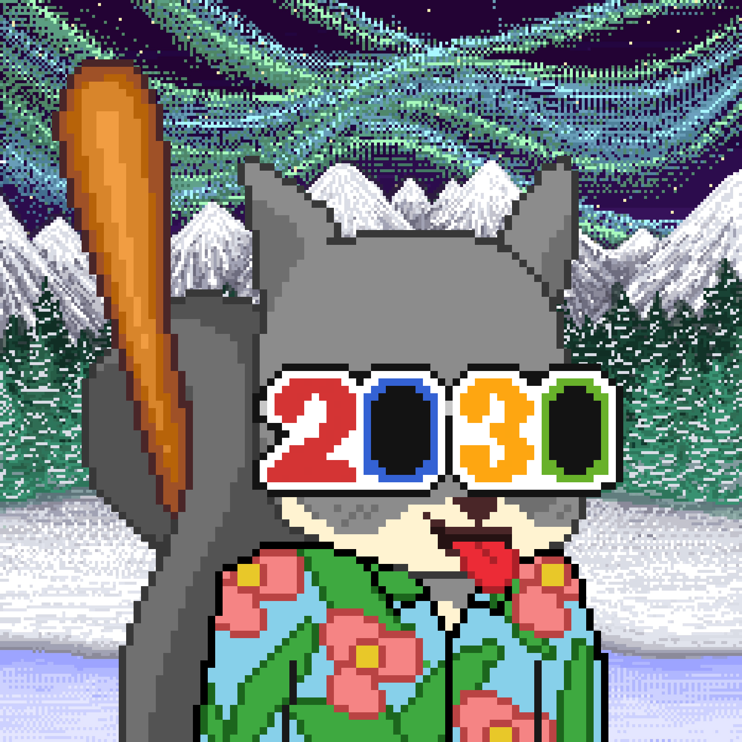 Pixel Squirrels #5422 NFT on Algorand