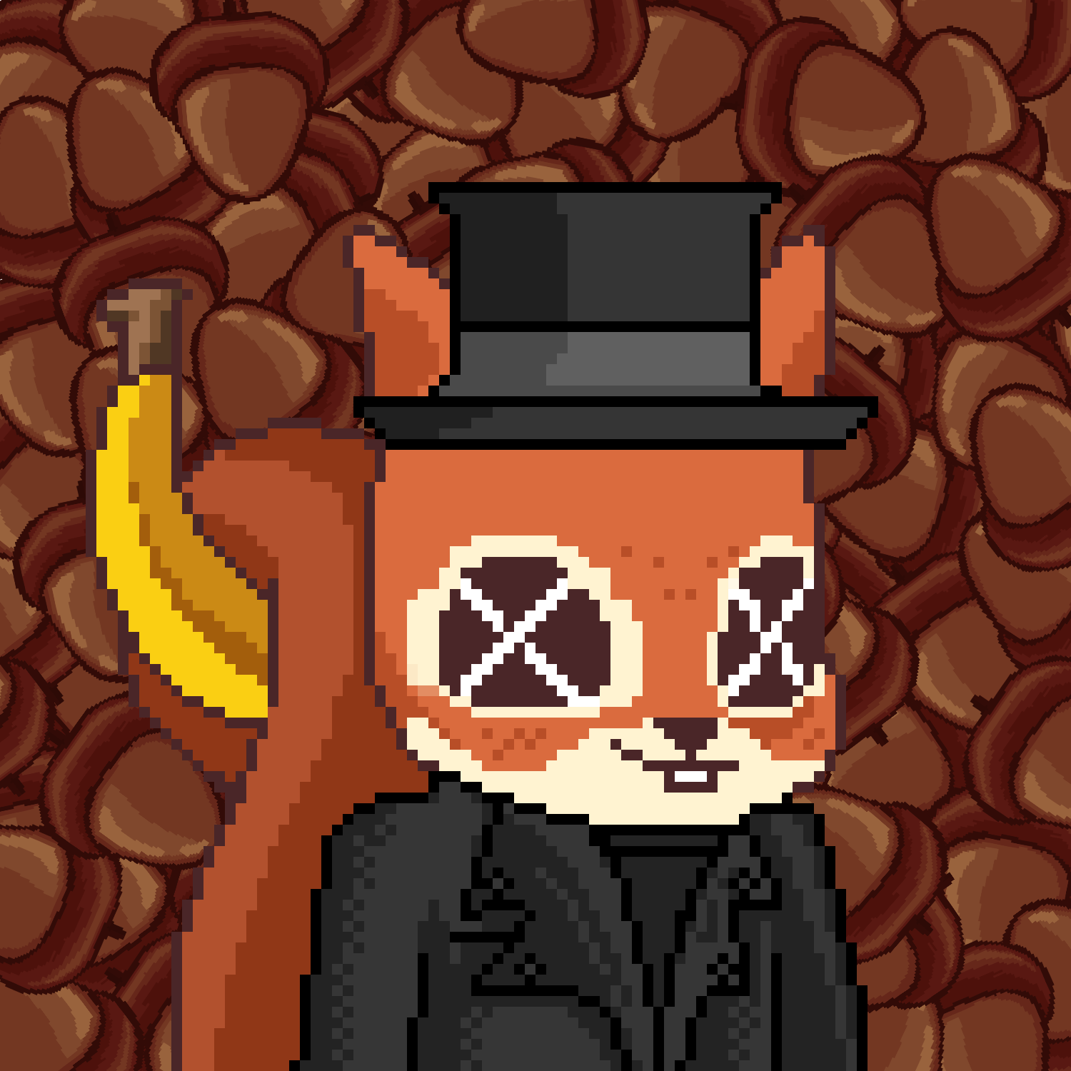 Pixel Squirrels #5424 NFT on Algorand