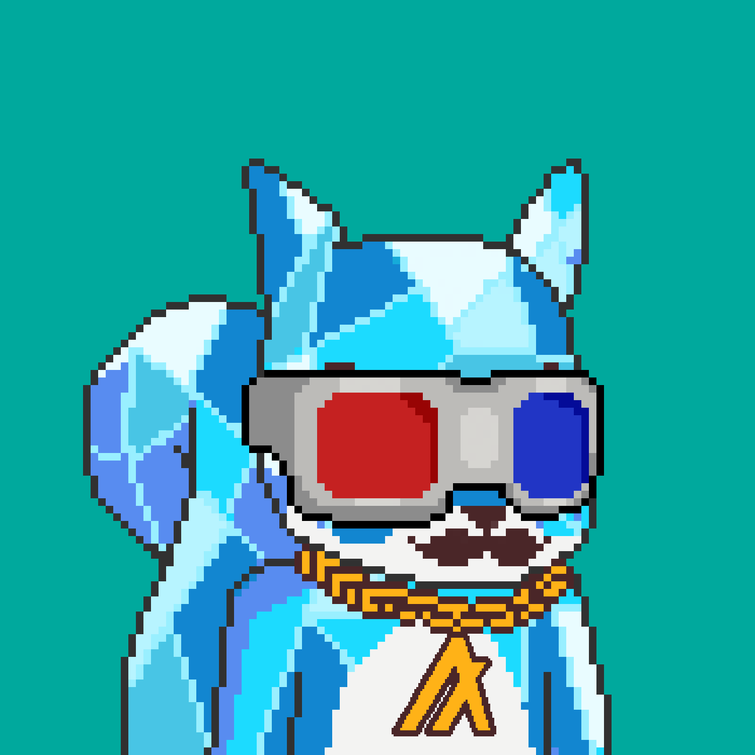 Pixel Squirrels #543 NFT on Algorand