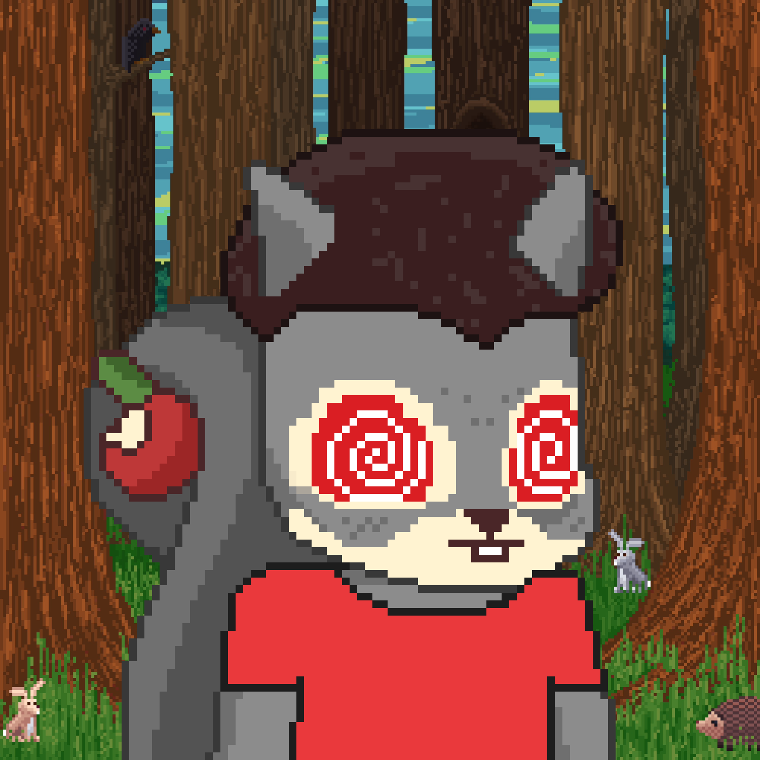 Pixel Squirrels #5442 NFT on Algorand