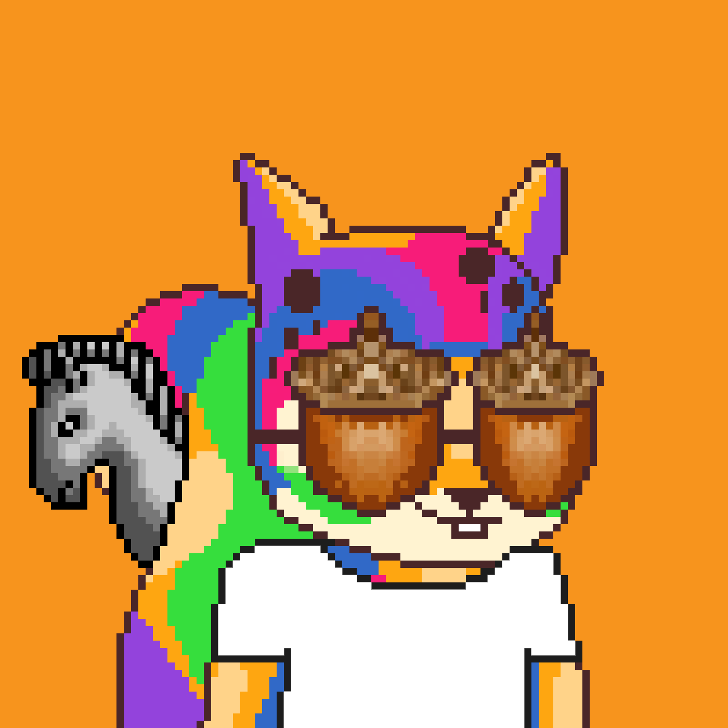 Pixel Squirrels #5466 NFT on Algorand