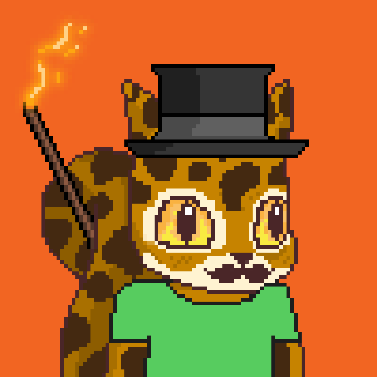 Pixel Squirrels #5468 NFT on Algorand