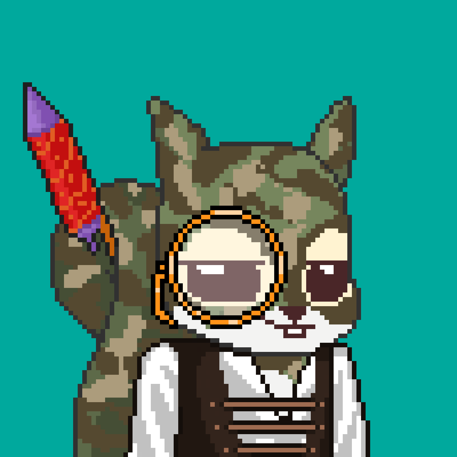 Pixel Squirrels #5474 NFT on Algorand