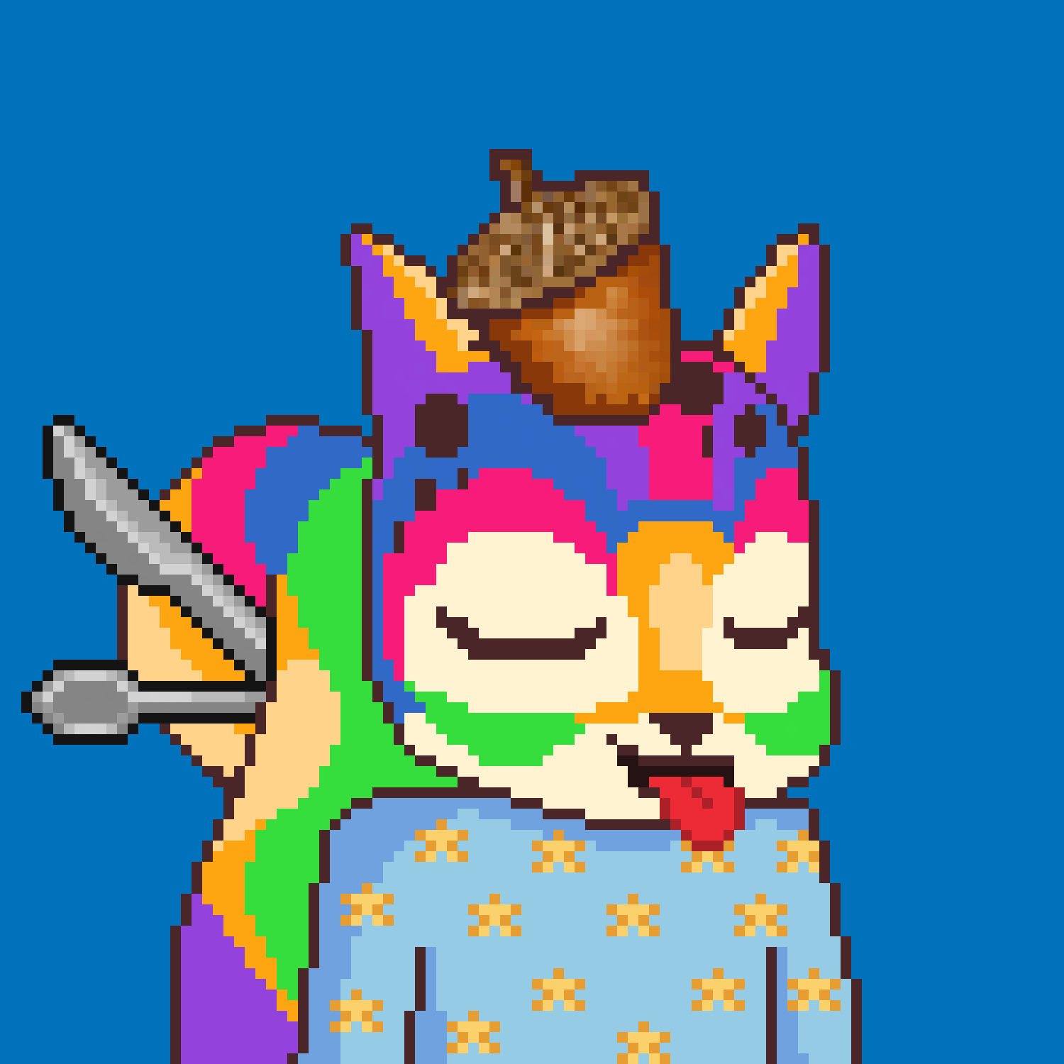 Pixel Squirrels #5479 NFT on Algorand