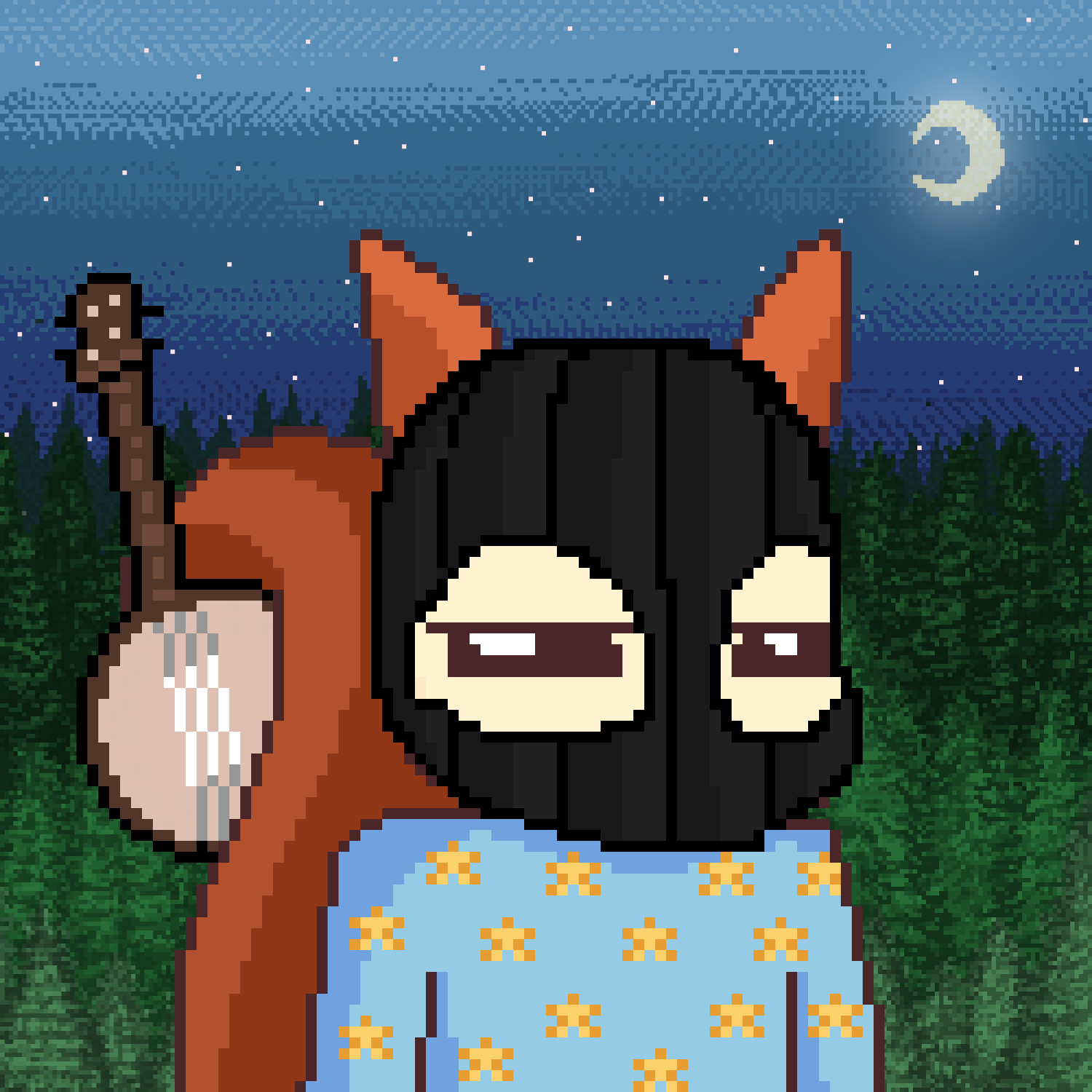 Pixel Squirrels #5497 NFT on Algorand