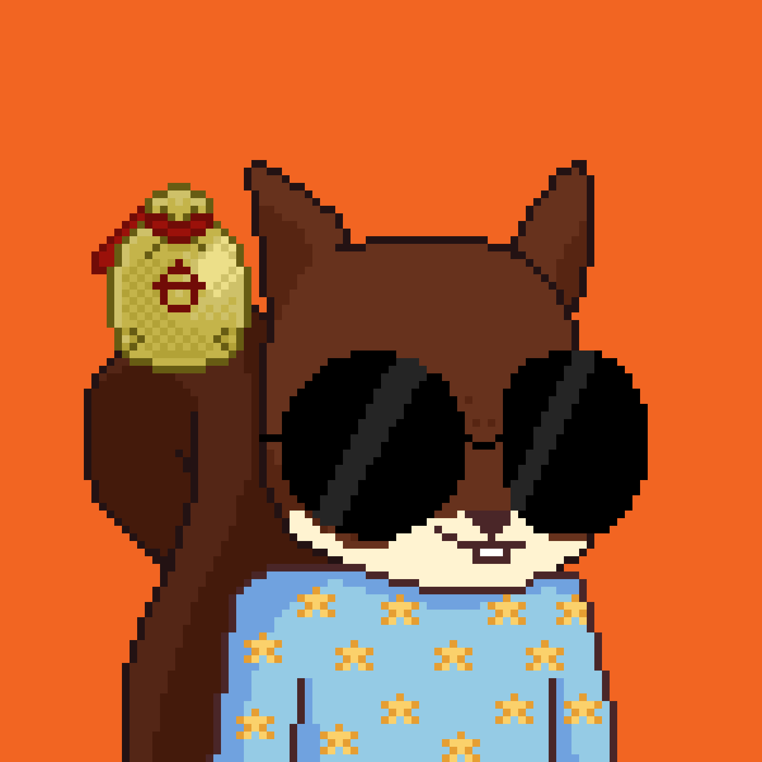 Pixel Squirrels #5499 NFT on Algorand