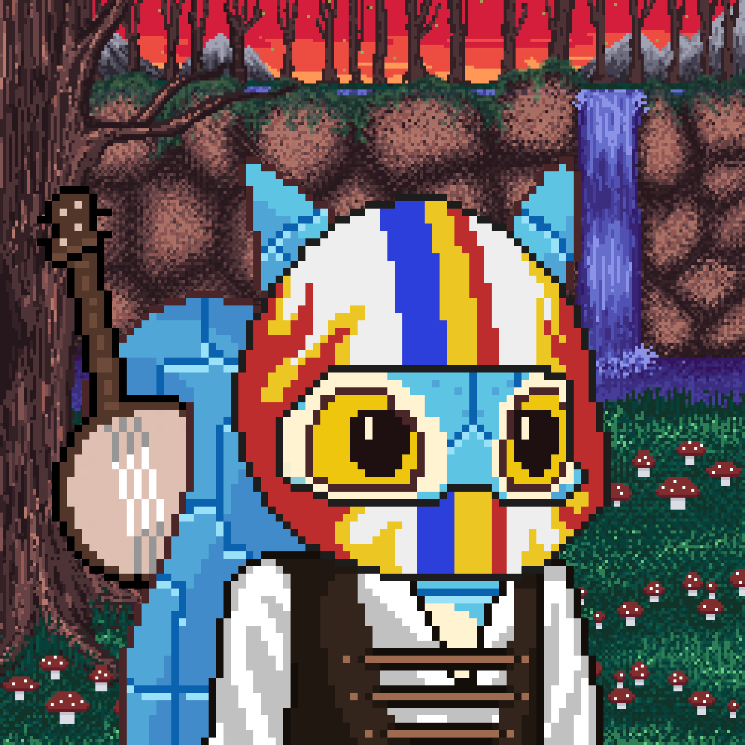 Pixel Squirrels #5504 NFT on Algorand