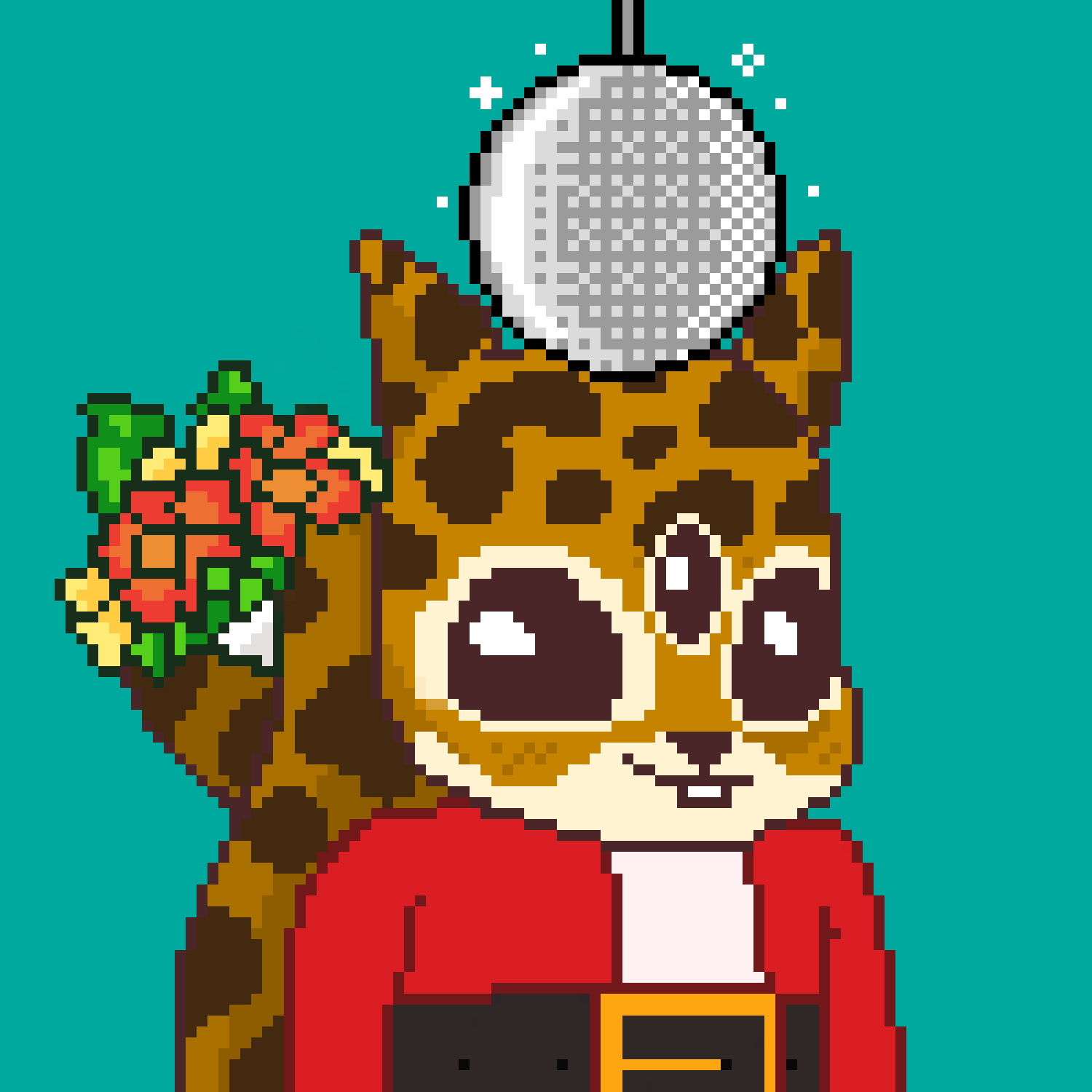Pixel Squirrels #553 NFT on Algorand