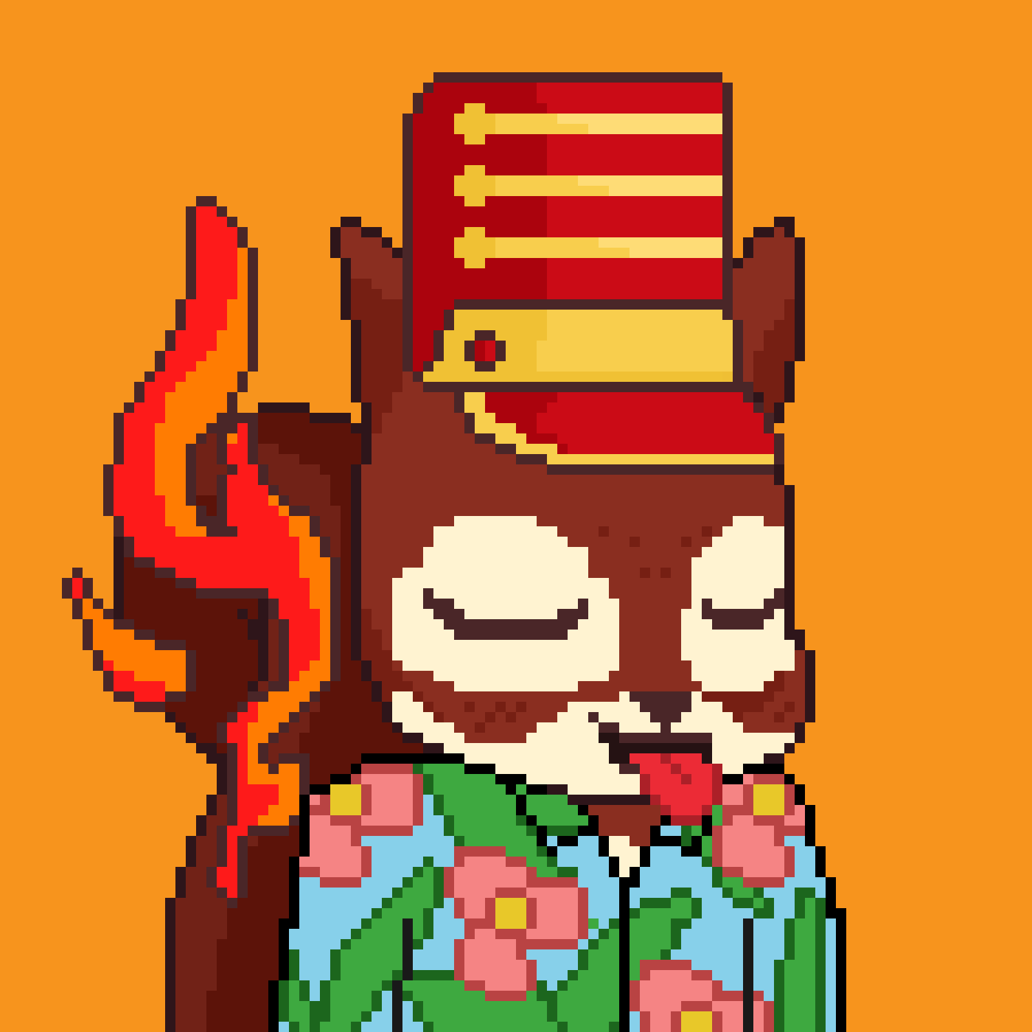 Pixel Squirrels #5541 NFT on Algorand