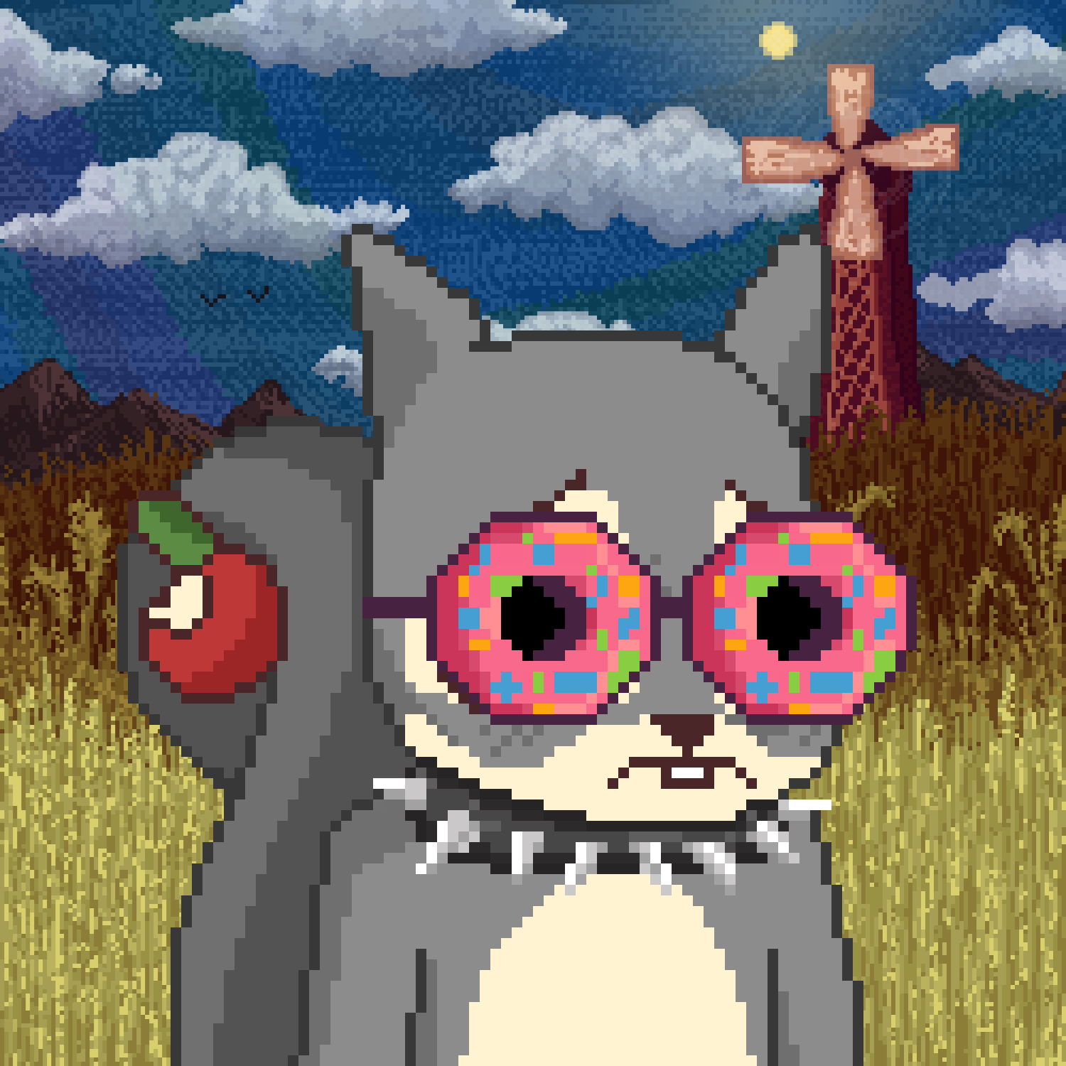 Pixel Squirrels #555 NFT on Algorand