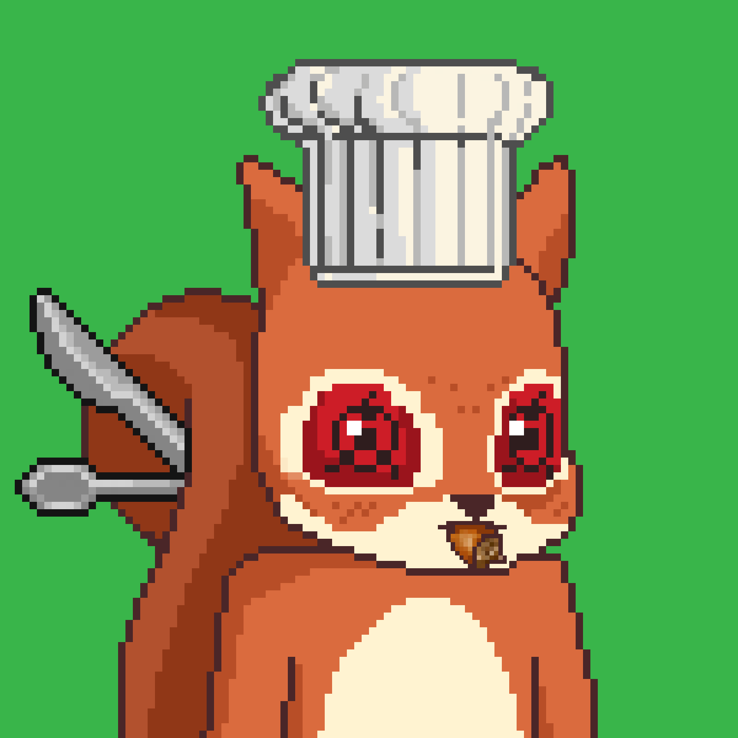 Pixel Squirrels #5555 NFT on Algorand