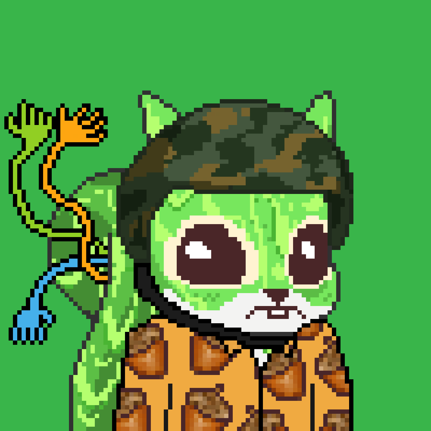 Pixel Squirrels #5563 NFT on Algorand