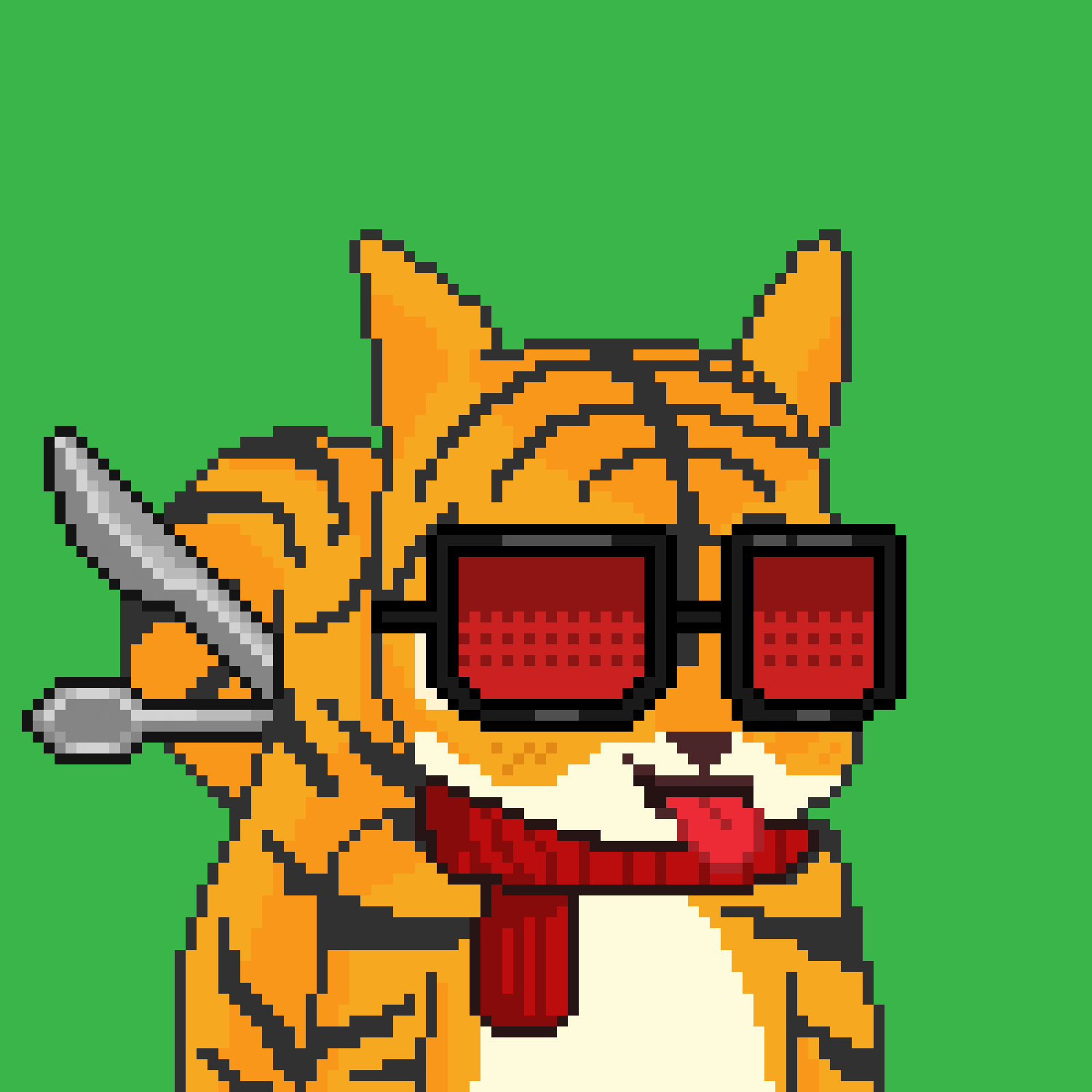 Pixel Squirrels #5566 NFT on Algorand