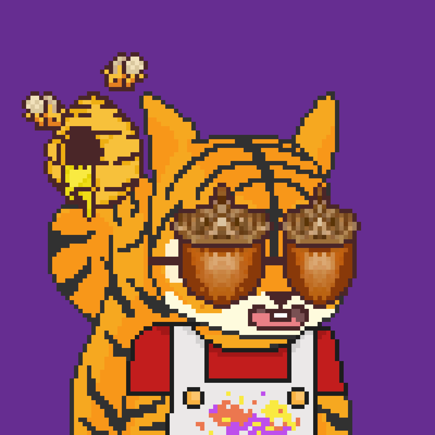 Pixel Squirrels #557 NFT on Algorand