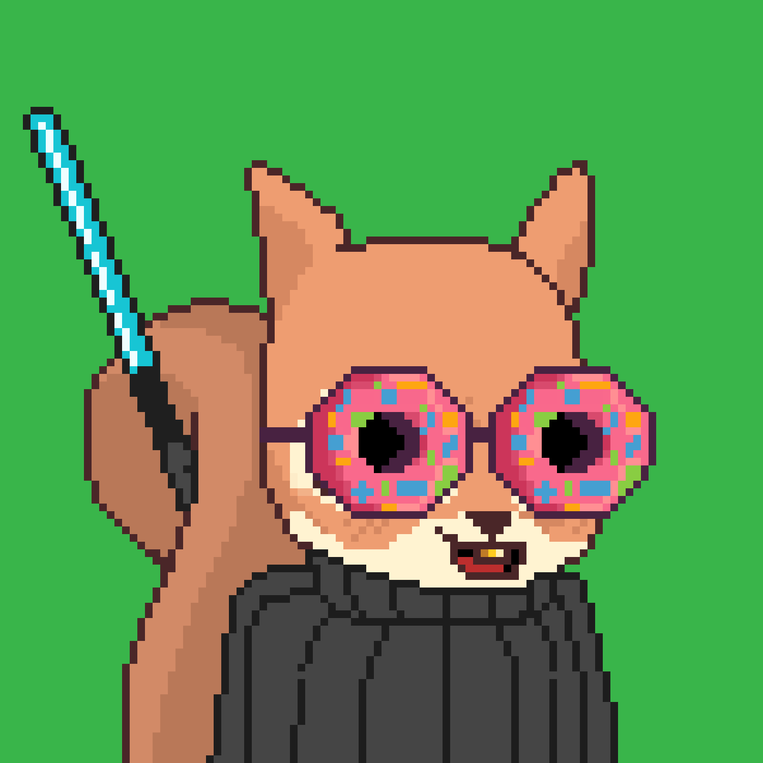 Pixel Squirrels #5575 NFT on Algorand