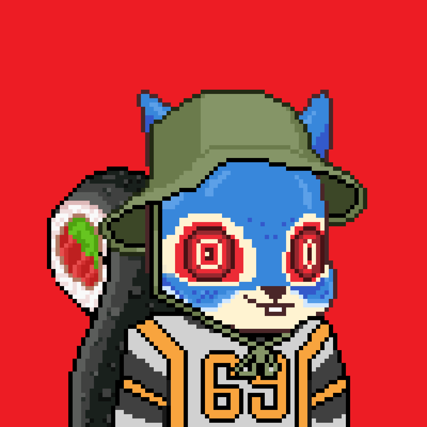 Pixel Squirrels #5589 NFT on Algorand
