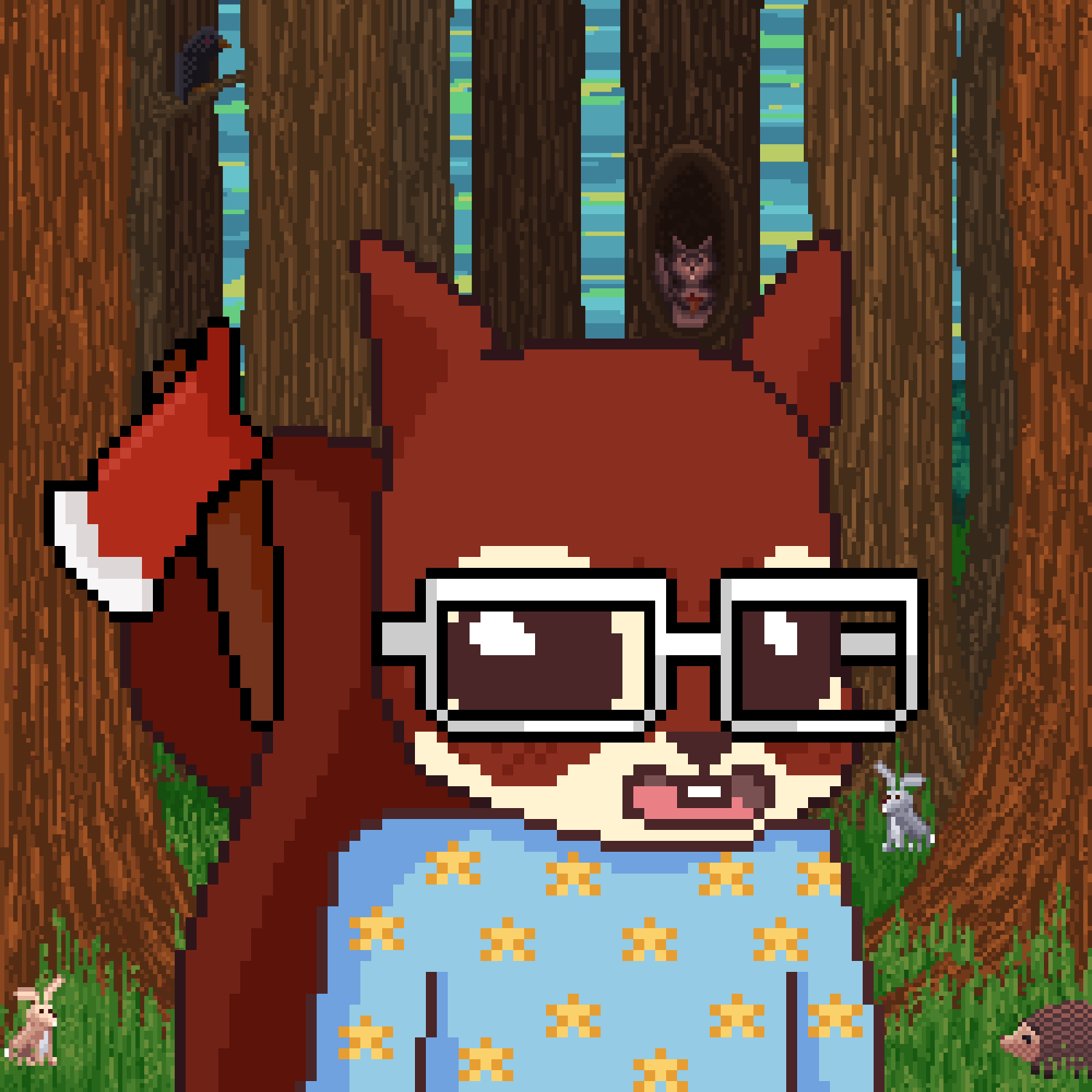 Pixel Squirrels #5598 NFT on Algorand