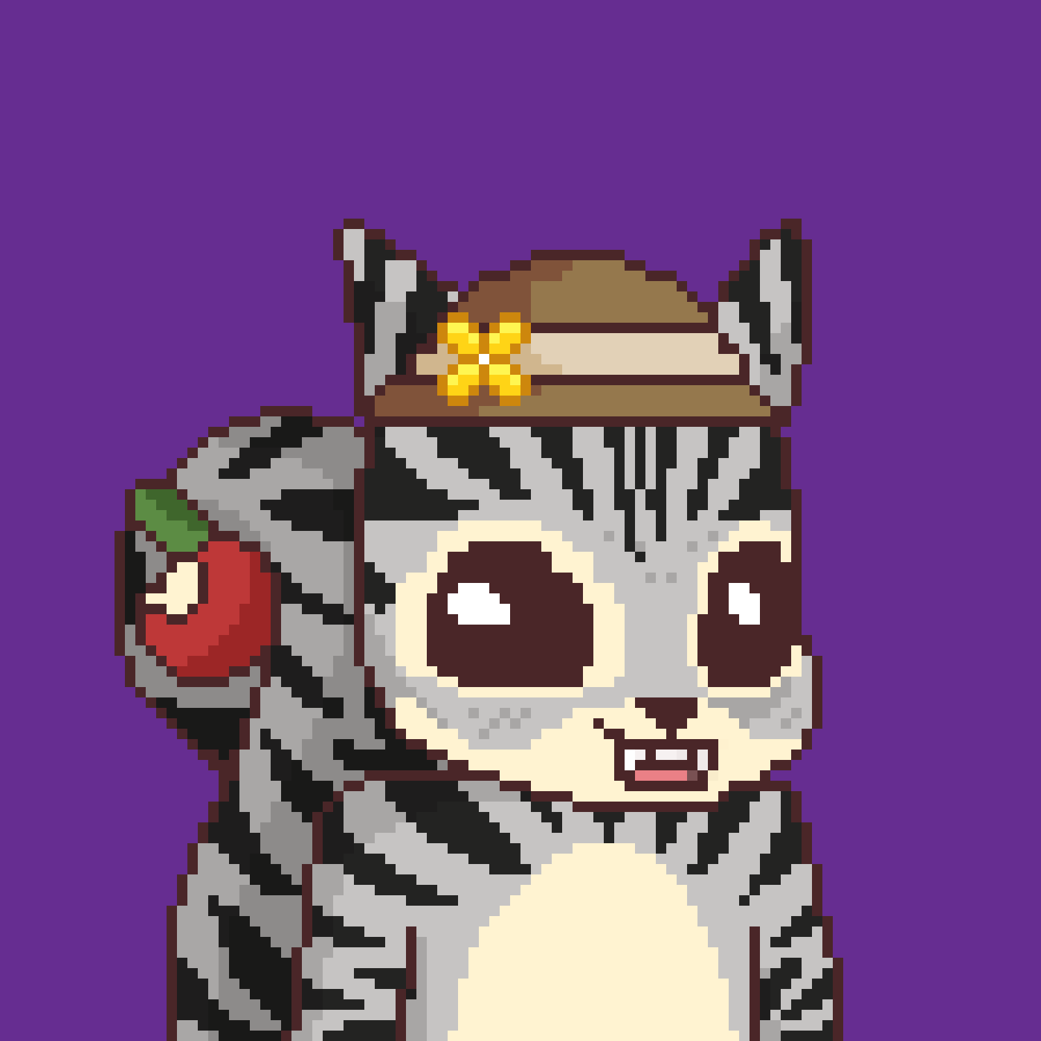 Pixel Squirrels #560 NFT on Algorand