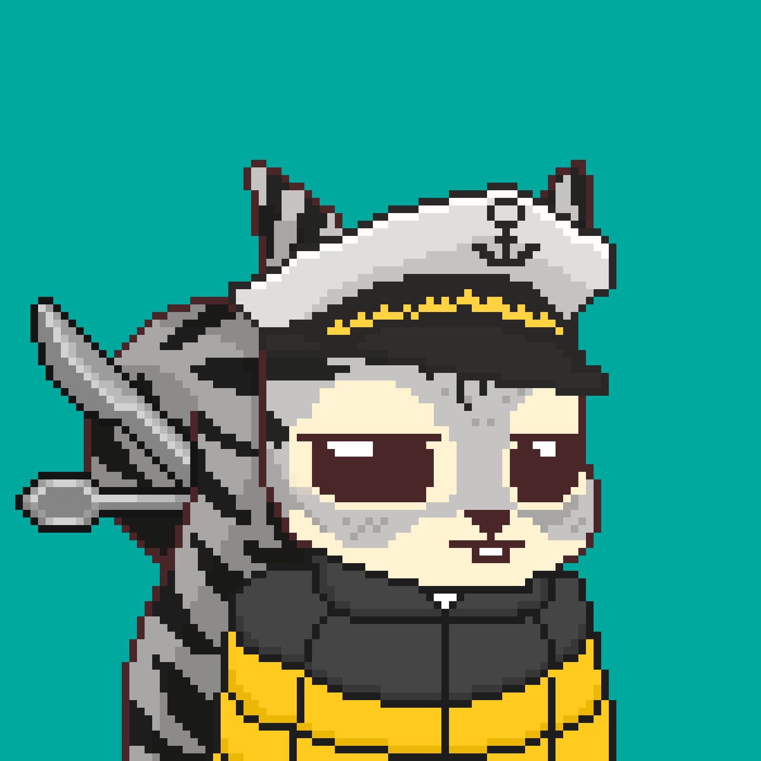 Pixel Squirrels #5608 NFT on Algorand