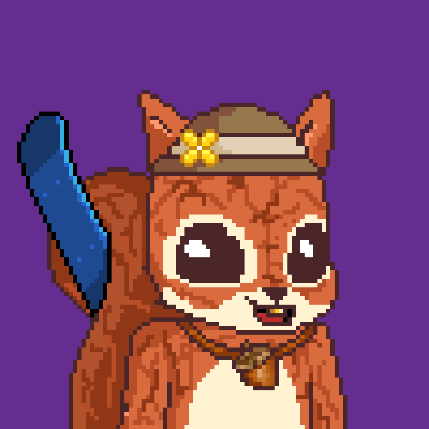 Pixel Squirrels #5609 NFT on Algorand