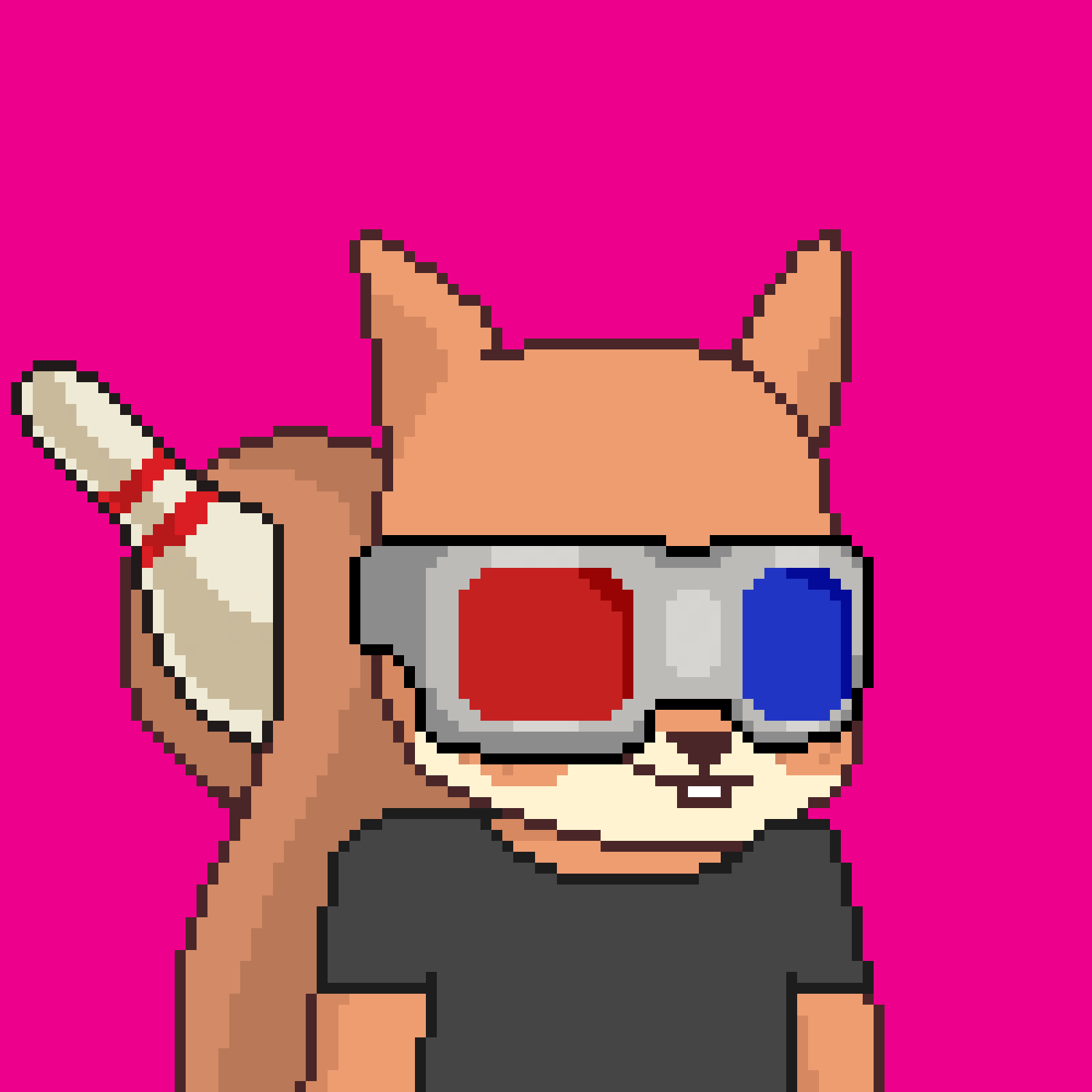 Pixel Squirrels #5614 NFT on Algorand