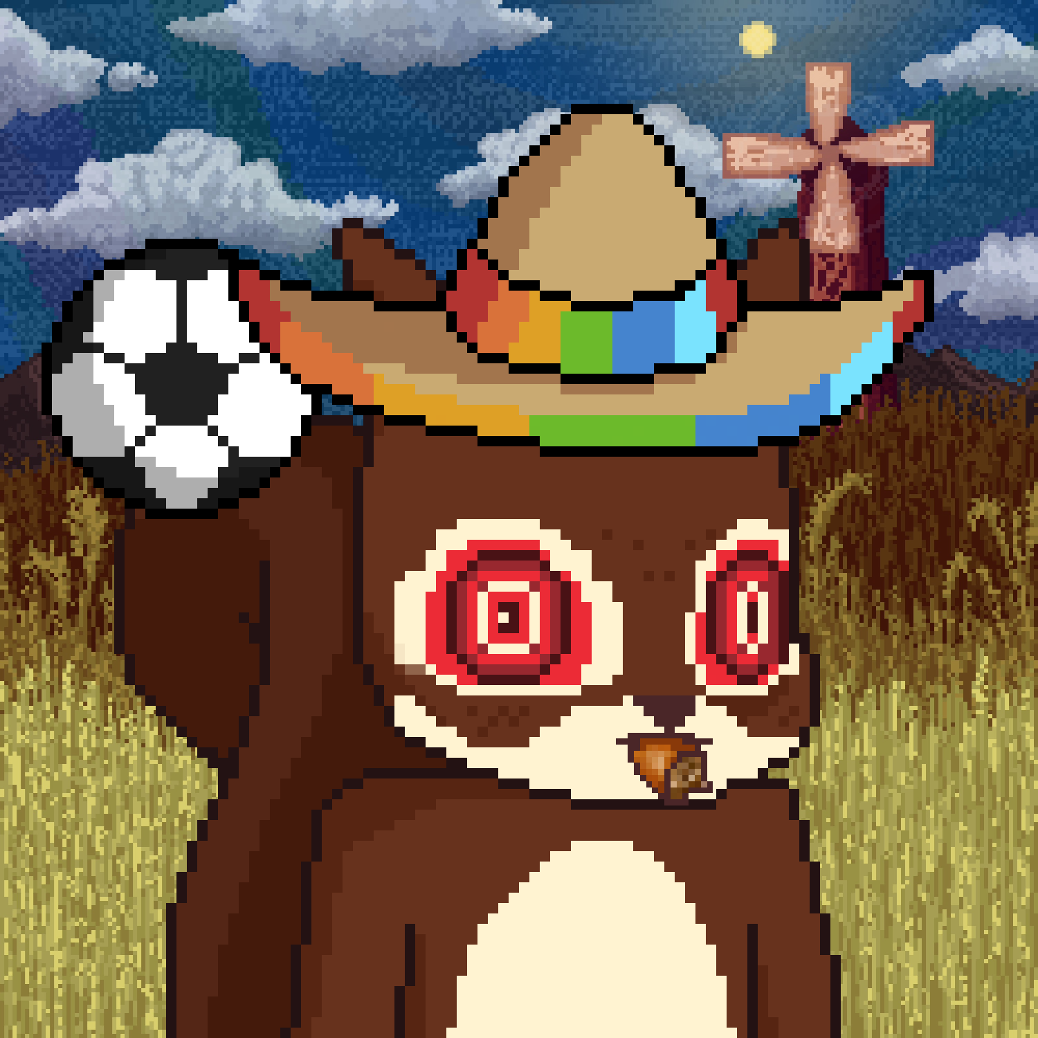 Pixel Squirrels #5632 NFT on Algorand