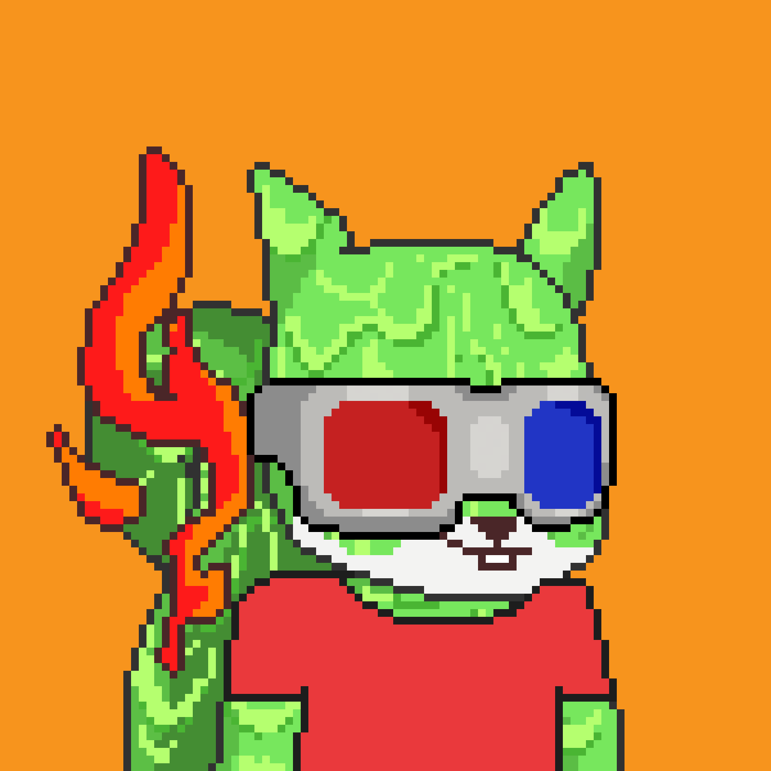 Pixel Squirrels #5644 NFT on Algorand