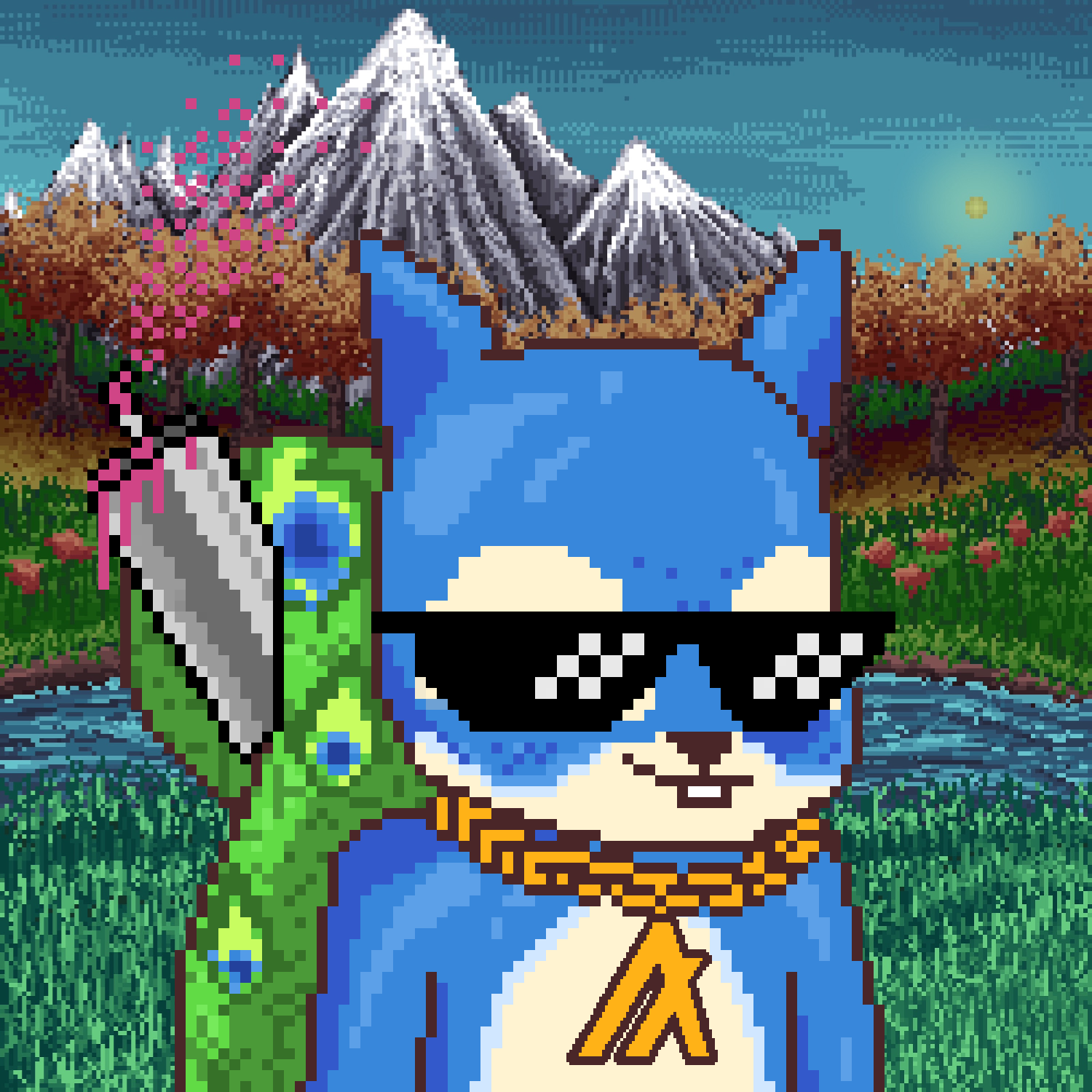 Pixel Squirrels #5645 NFT on Algorand