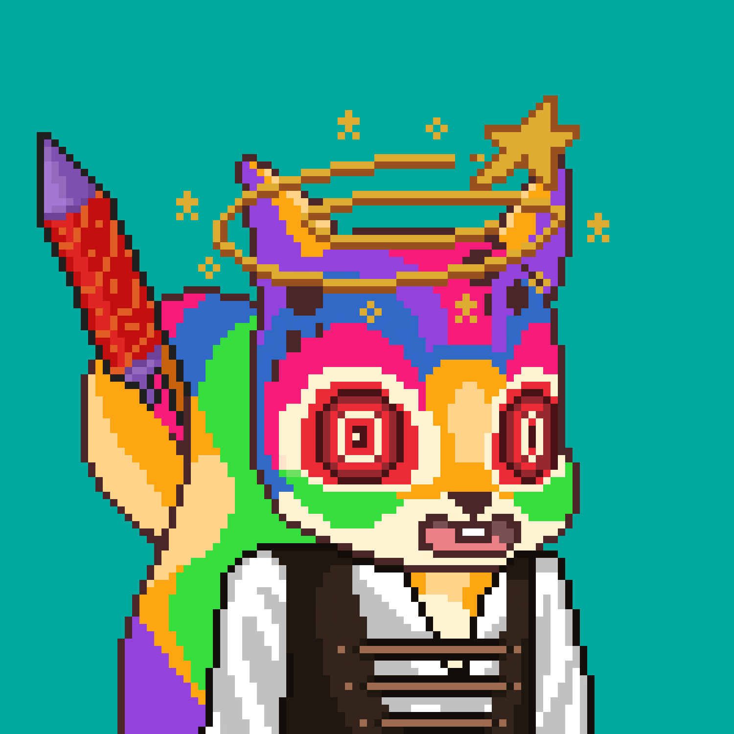 Pixel Squirrels #5646 NFT on Algorand