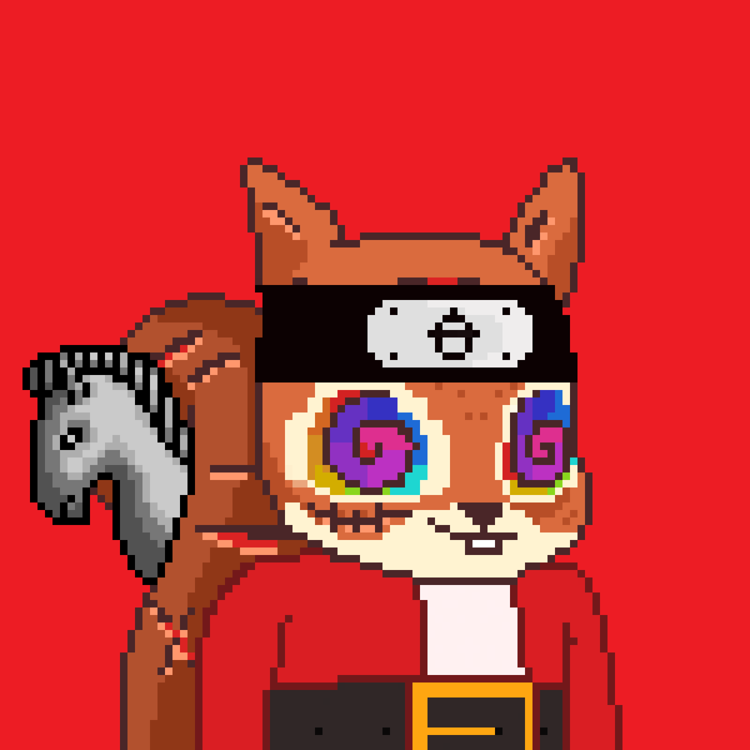 Pixel Squirrels #5649 NFT on Algorand