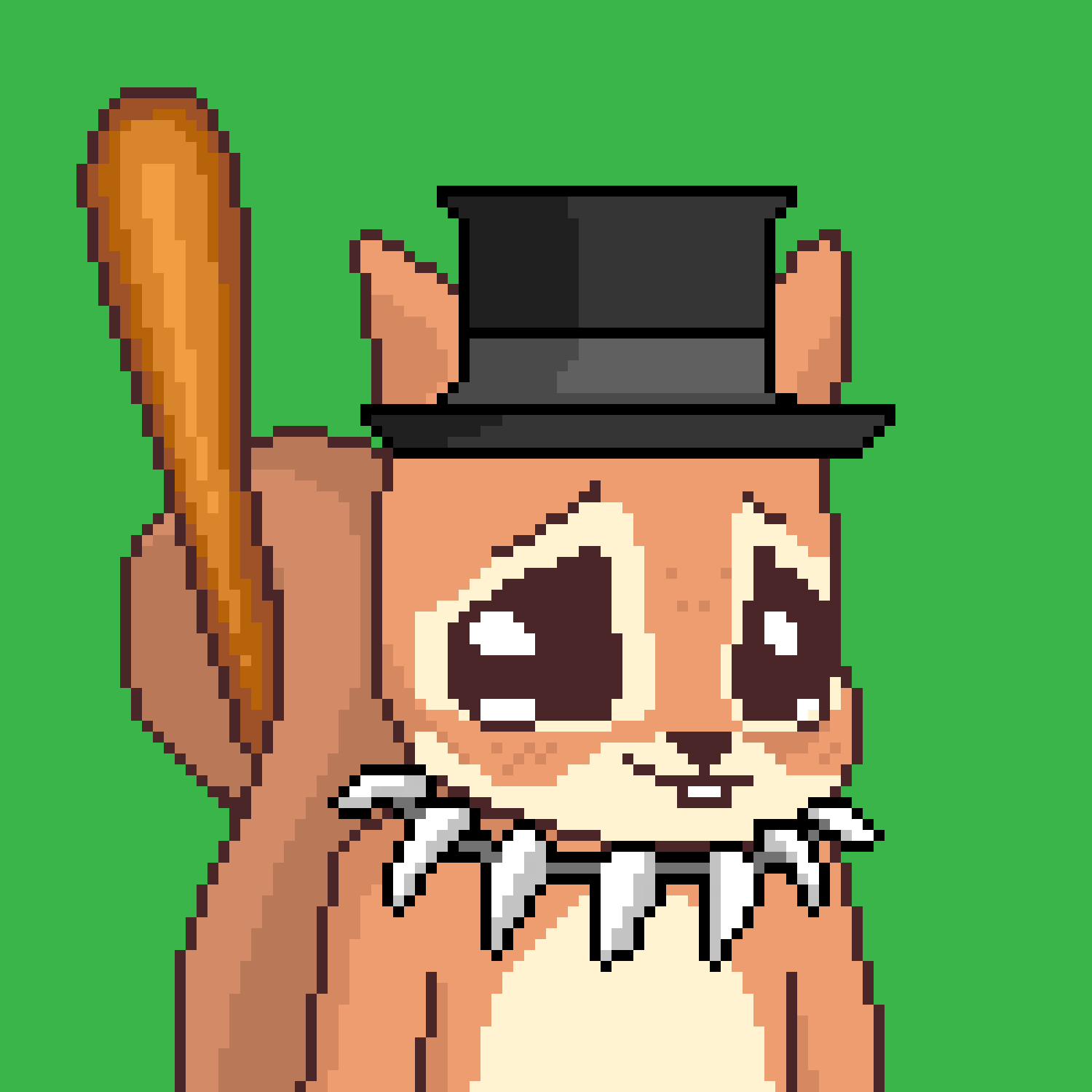 Pixel Squirrels #5657 NFT on Algorand