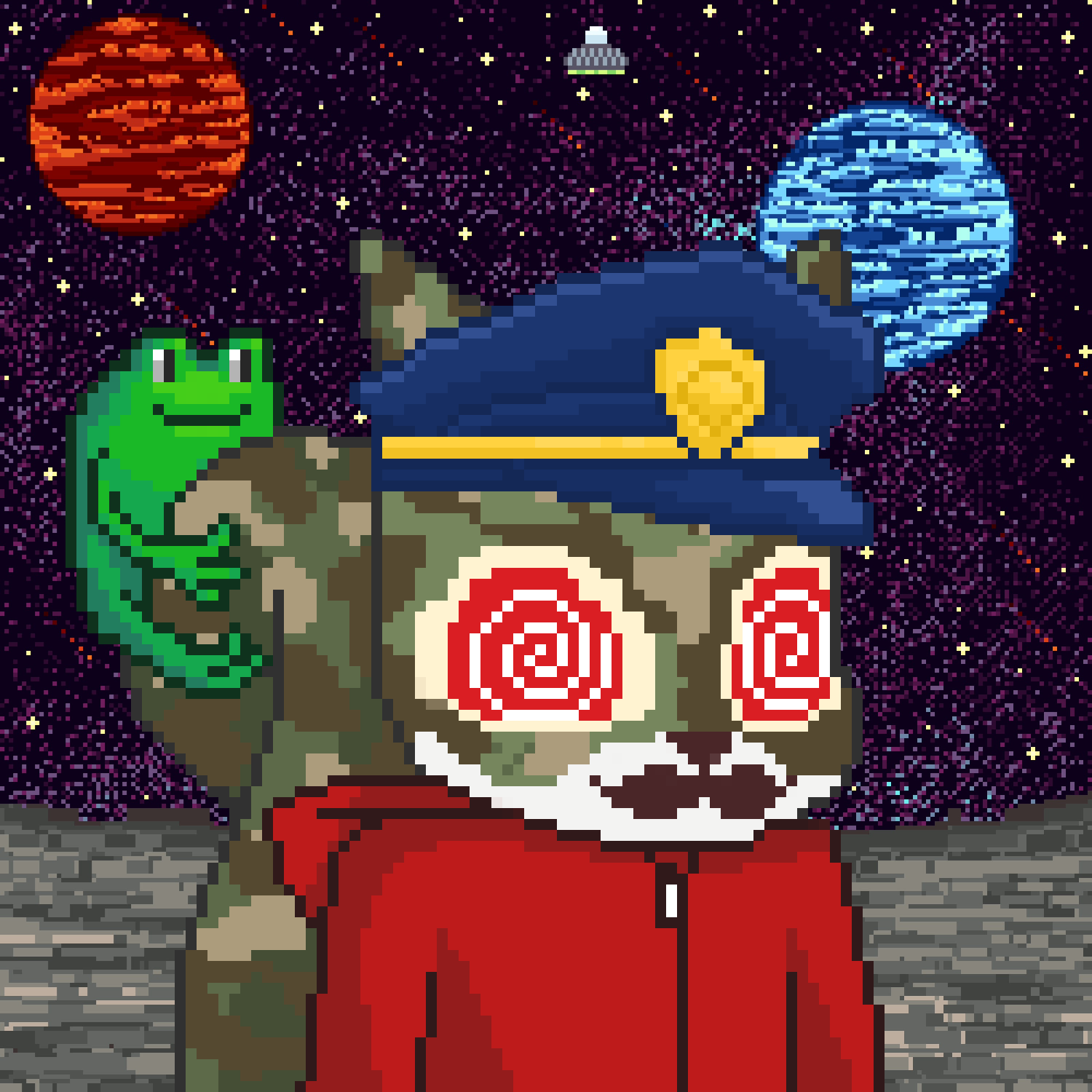 Pixel Squirrels #5660 NFT on Algorand