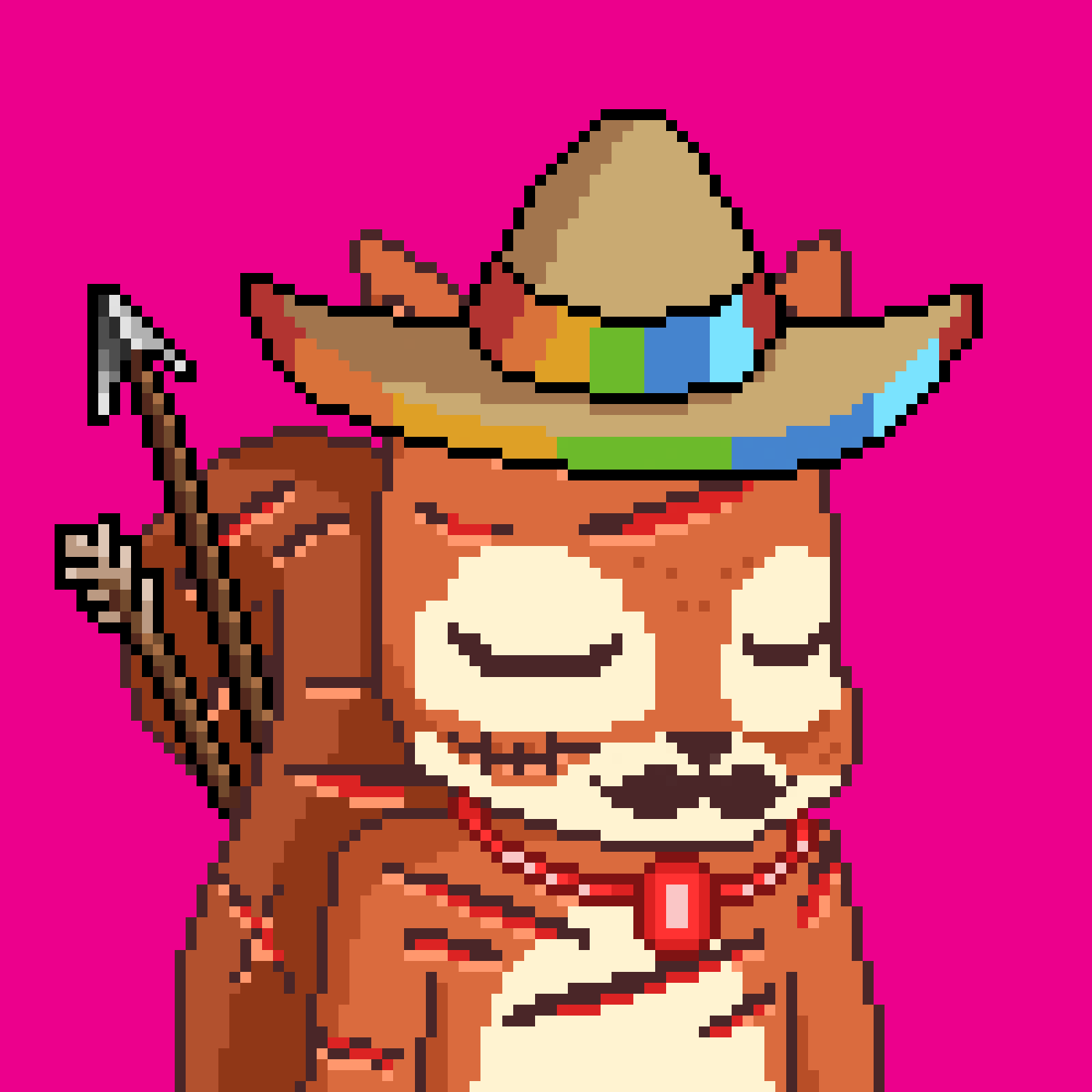 Pixel Squirrels #5689 NFT on Algorand