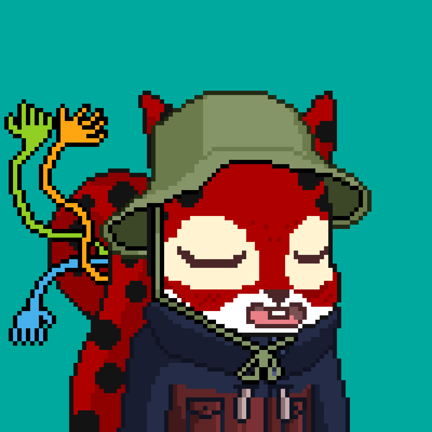 Pixel Squirrels #5695 NFT on Algorand