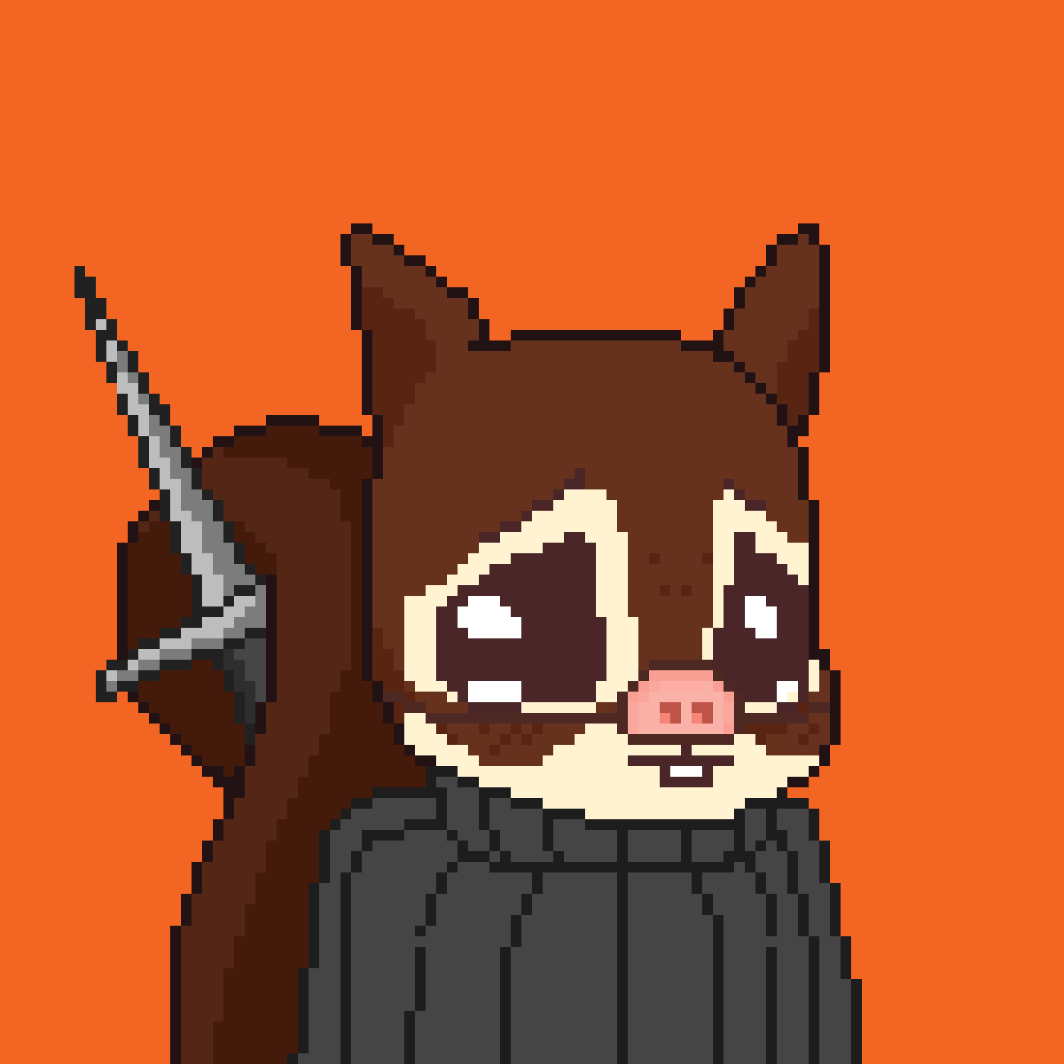 Pixel Squirrels #5724 NFT on Algorand