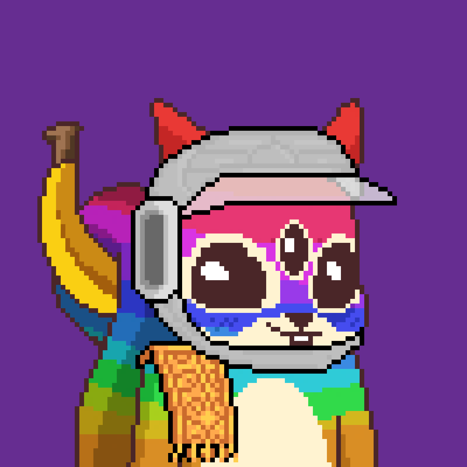 Pixel Squirrels #5744 NFT on Algorand