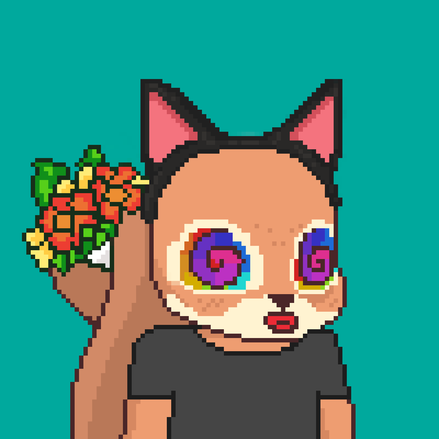 Pixel Squirrels #5748 NFT on Algorand