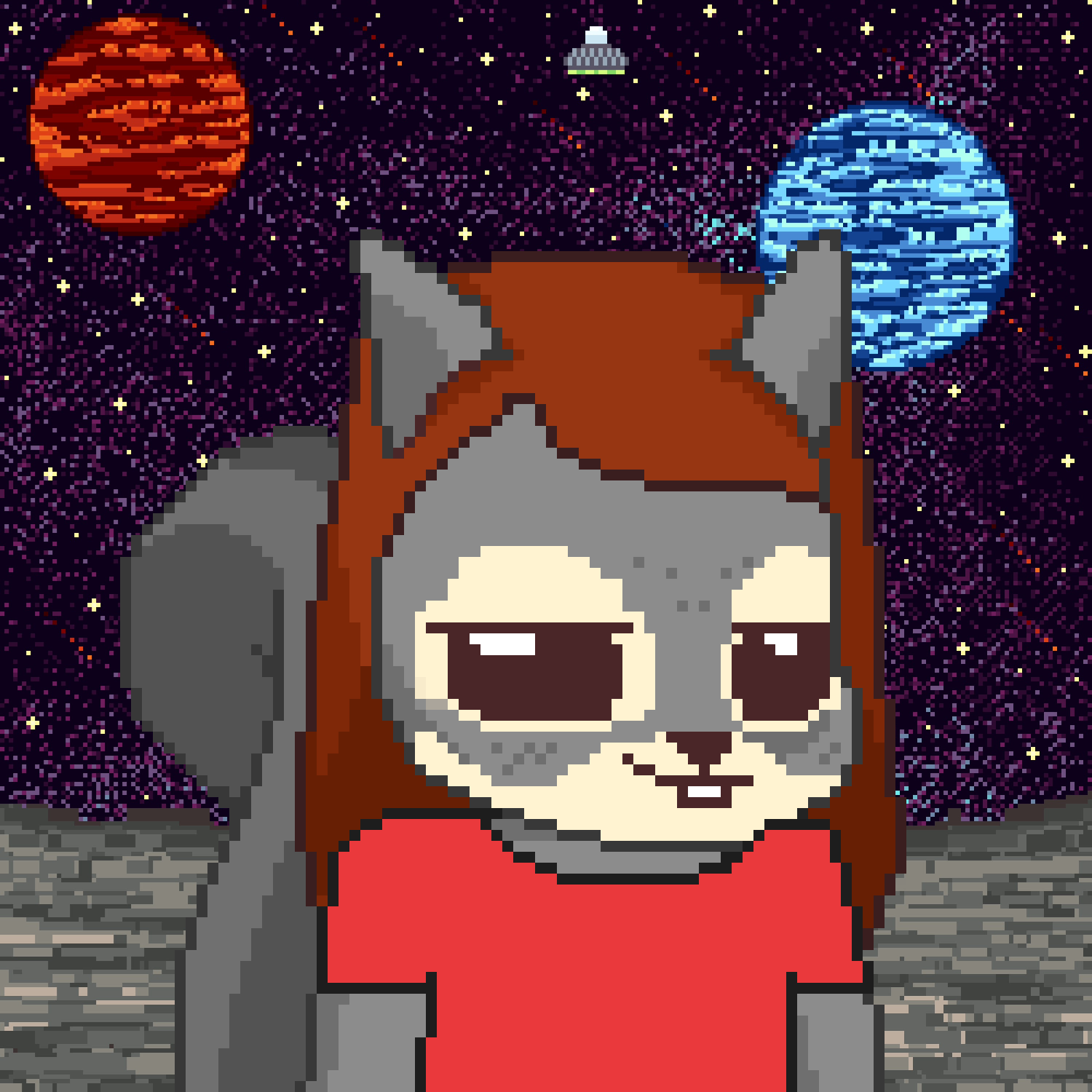 Pixel Squirrels #5758 NFT on Algorand