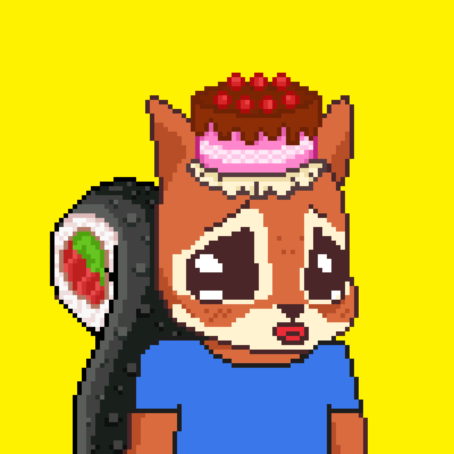 Pixel Squirrels #577 NFT on Algorand