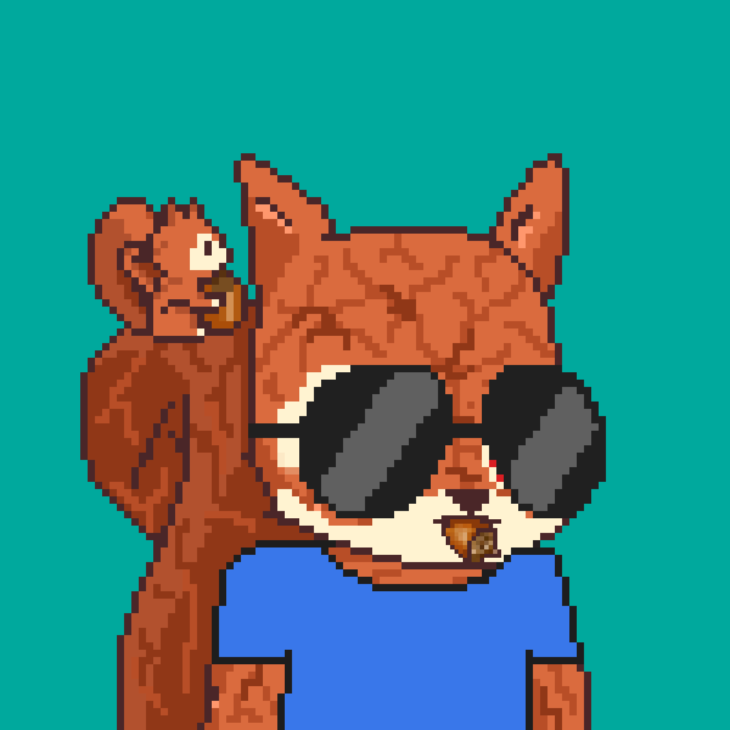 Pixel Squirrels #5779 NFT on Algorand