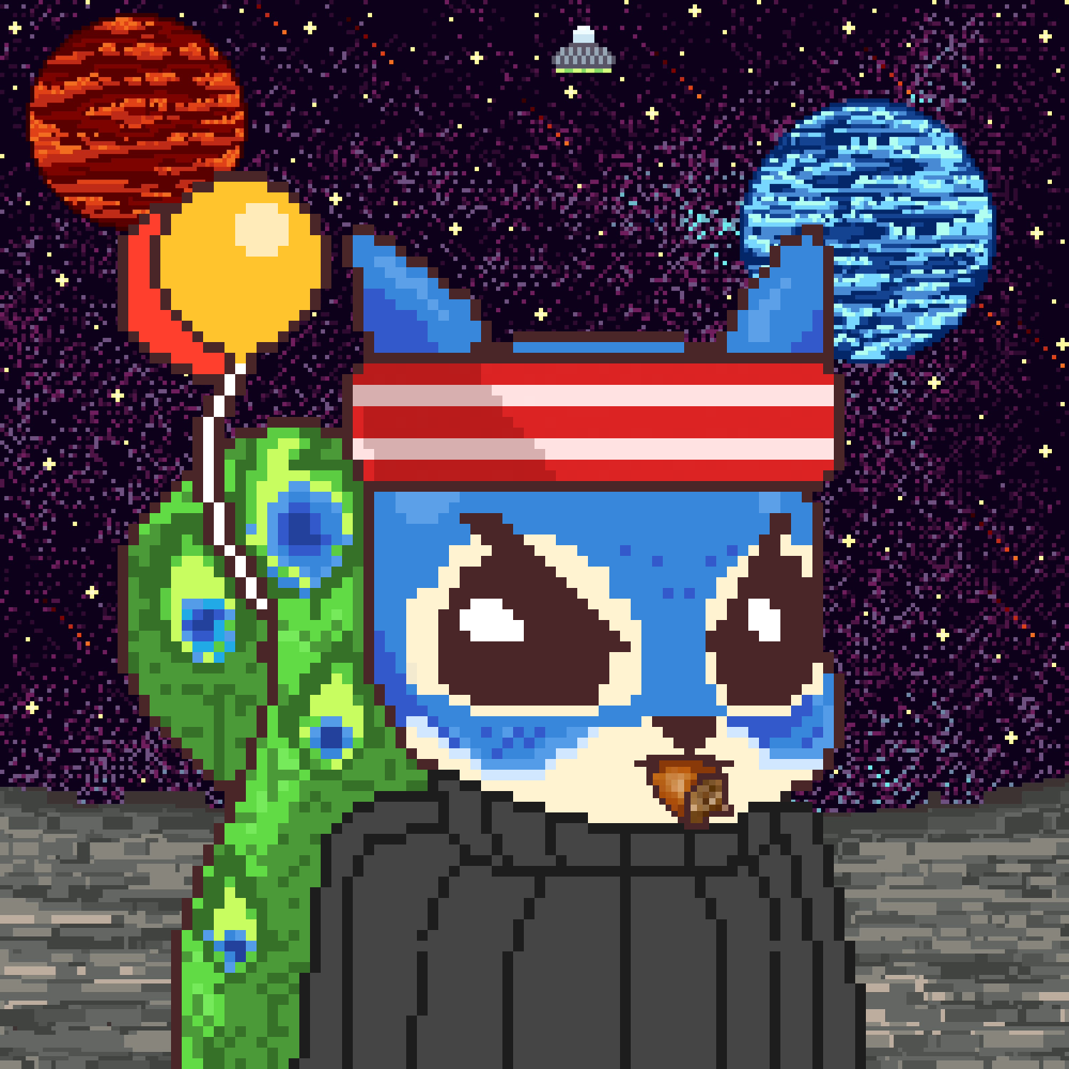 Pixel Squirrels #5786 NFT on Algorand