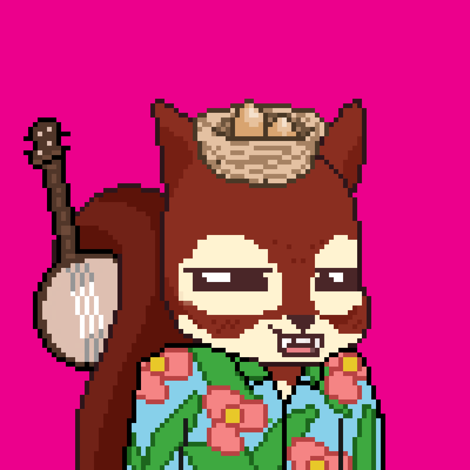 Pixel Squirrels #5794 NFT on Algorand