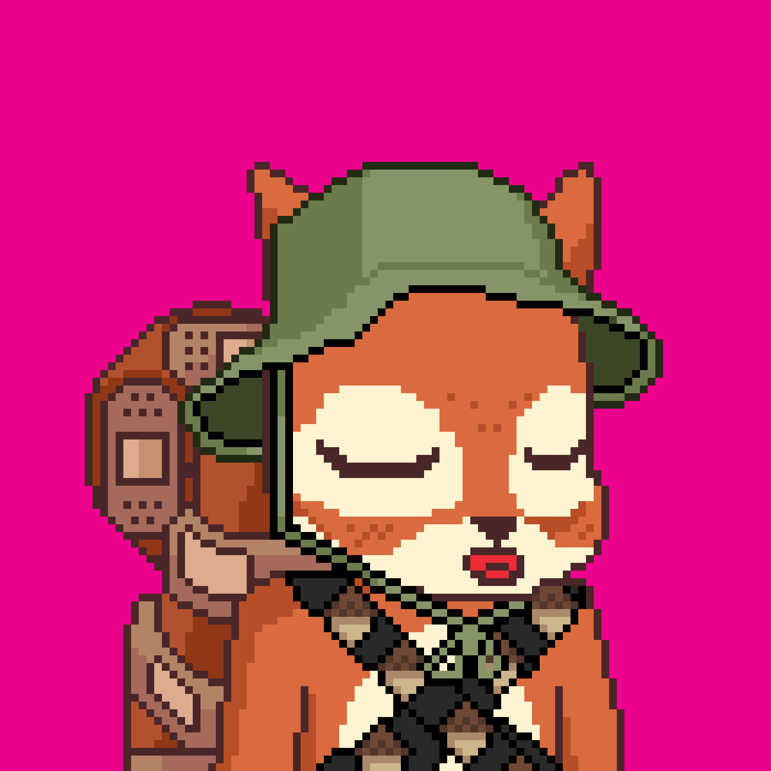 Pixel Squirrels #5796 NFT on Algorand