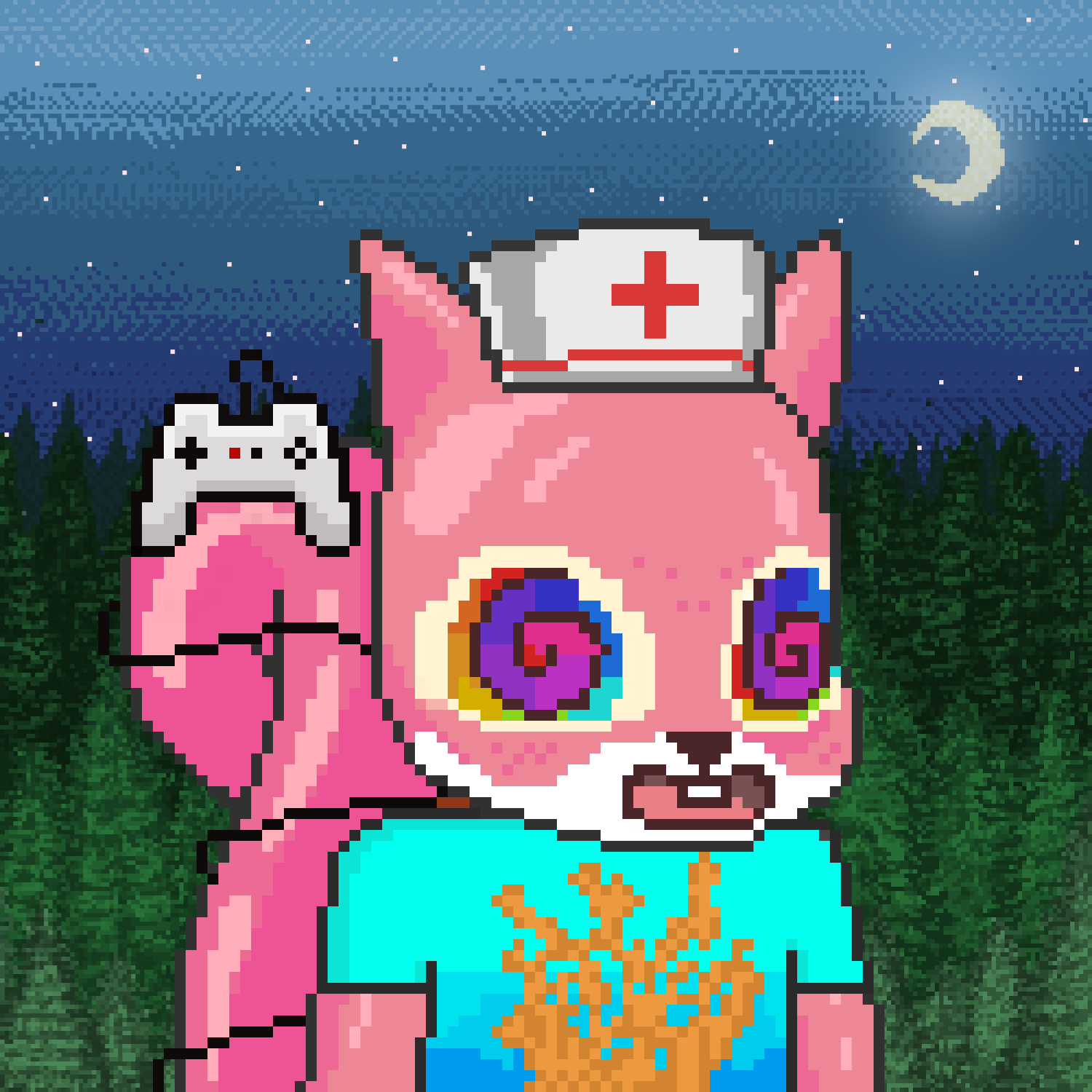 Pixel Squirrels #5799 NFT on Algorand