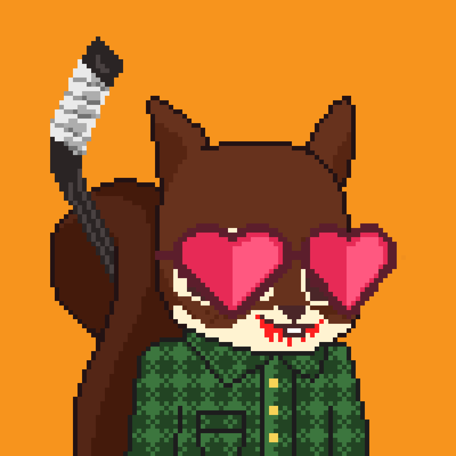 Pixel Squirrels #5803 NFT on Algorand