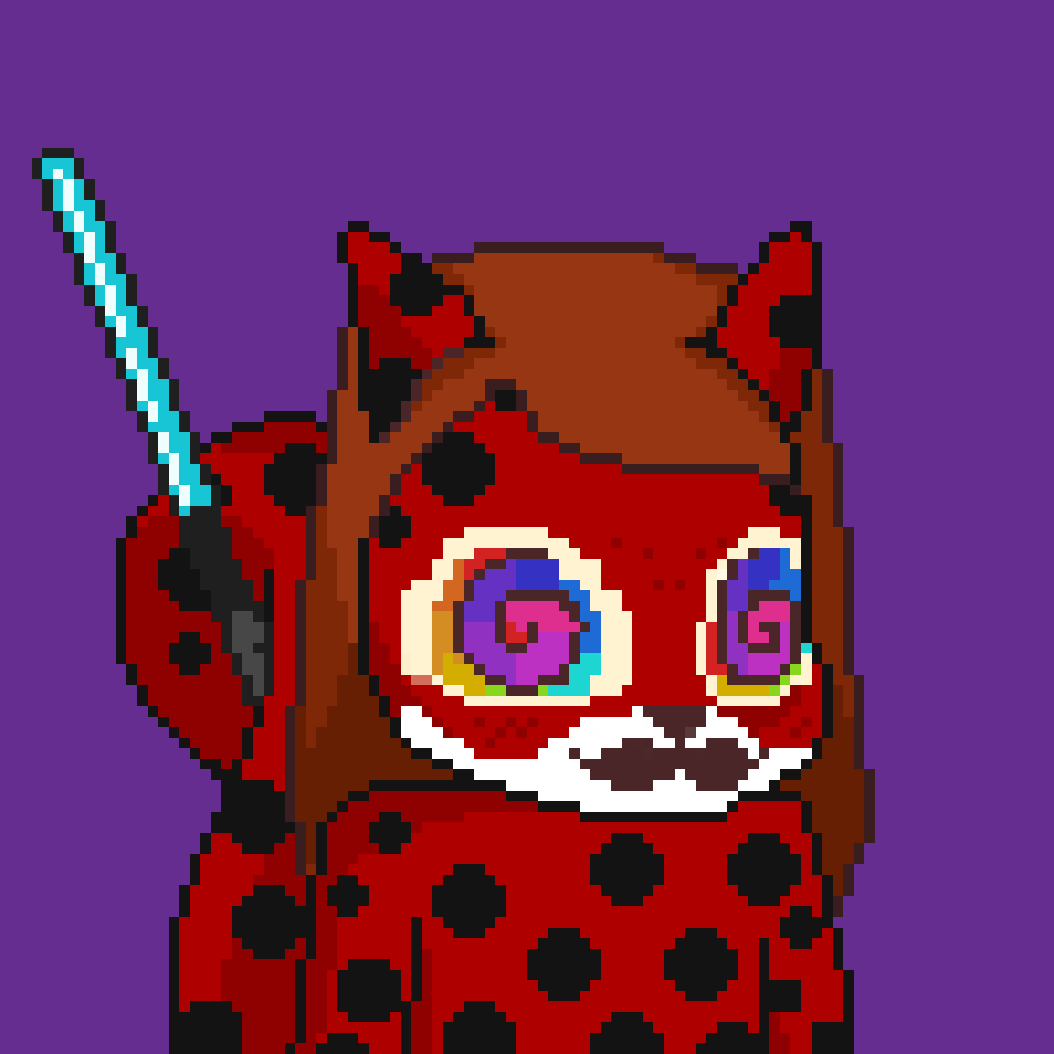 Pixel Squirrels #581 NFT on Algorand