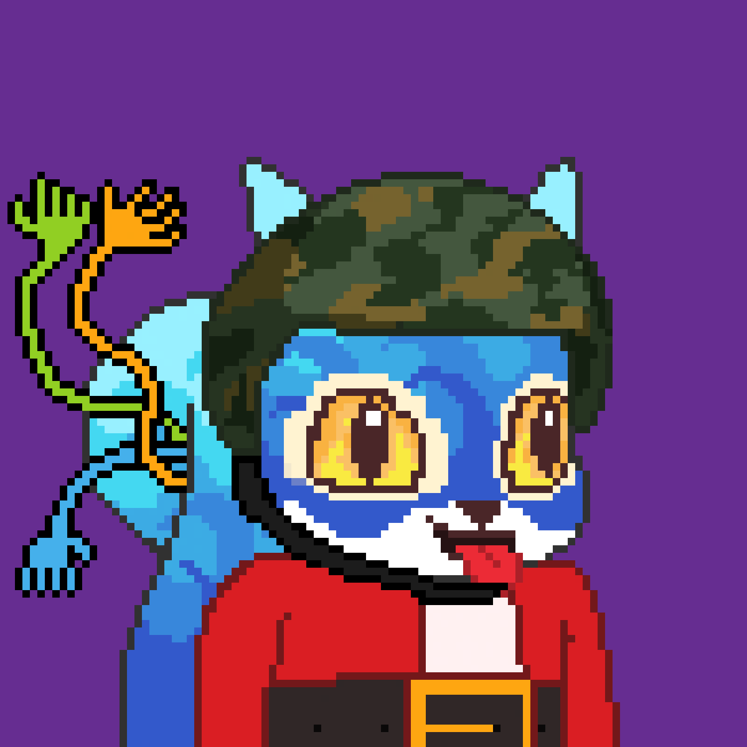 Pixel Squirrels #5819 NFT on Algorand