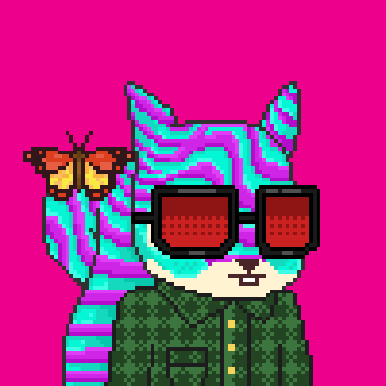 Pixel Squirrels #5821 NFT on Algorand