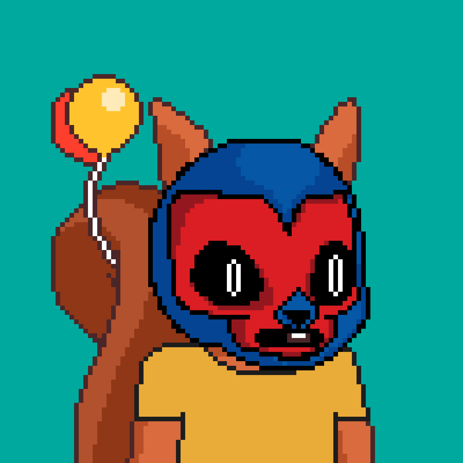 Pixel Squirrels #5832 NFT on Algorand