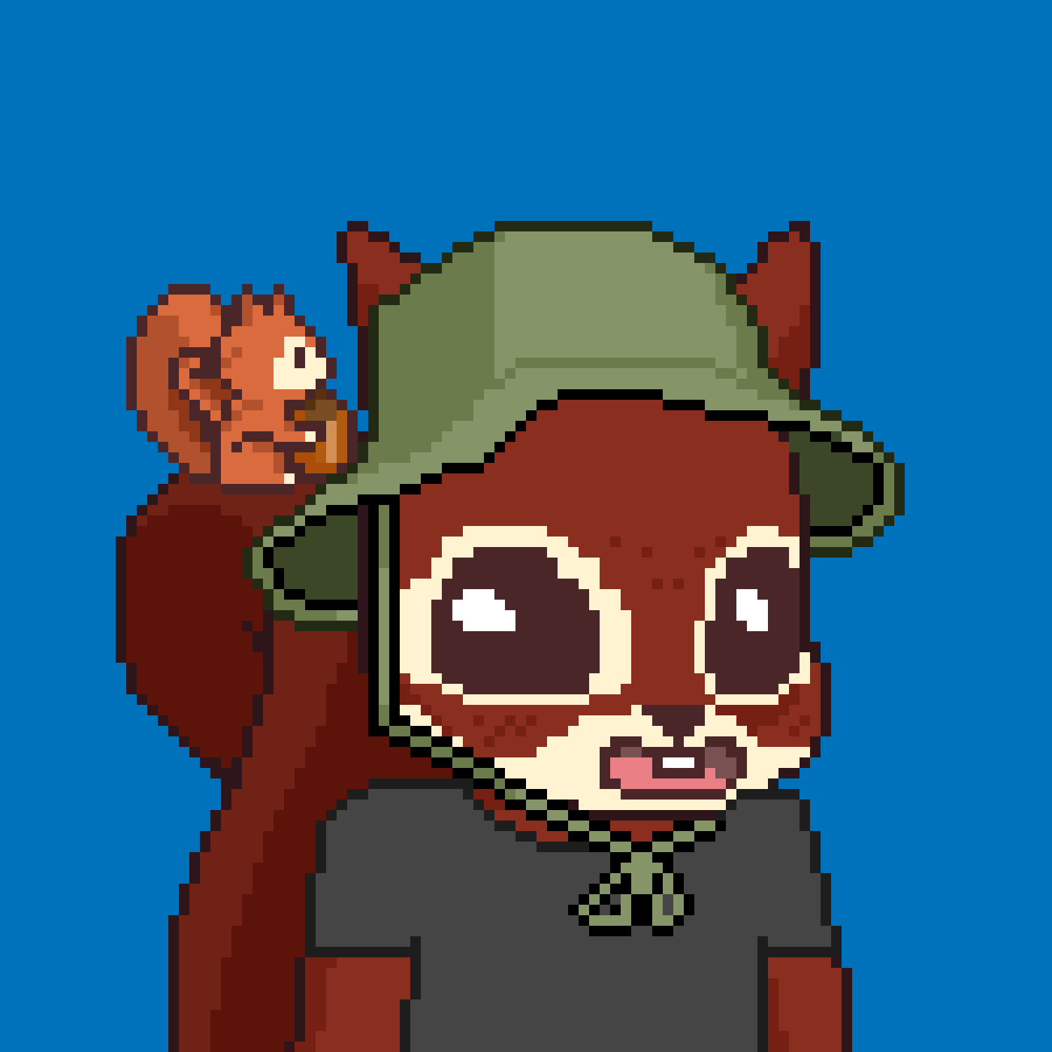 Pixel Squirrels #5833 NFT on Algorand